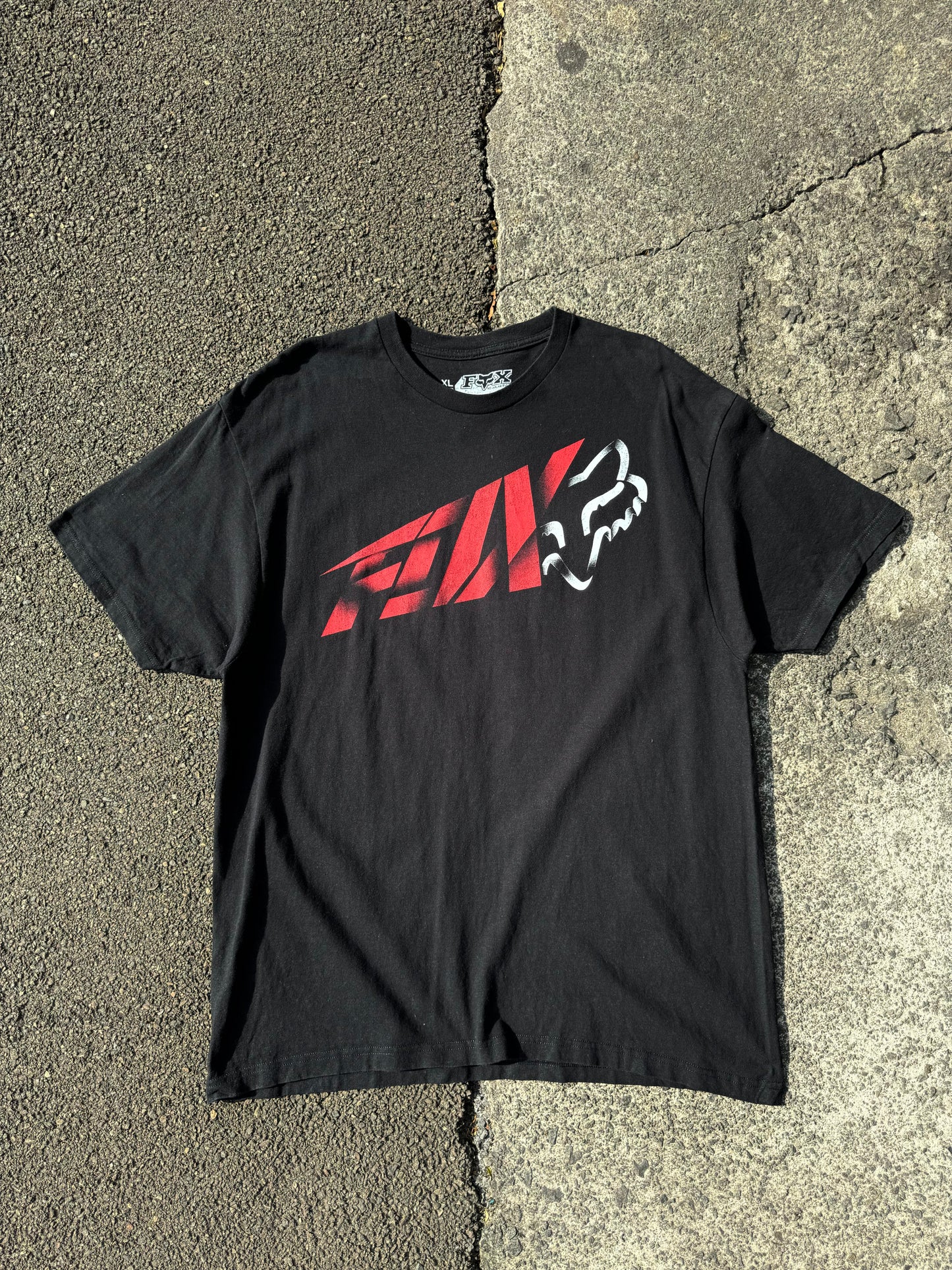 Fox Racing Black Motion Graphic Tee