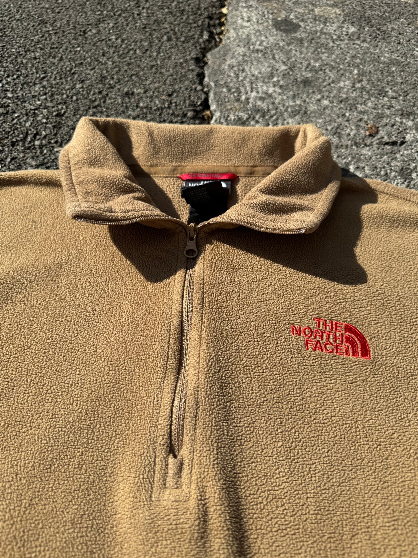 North Face Brown Lightweight Polartec Fleece