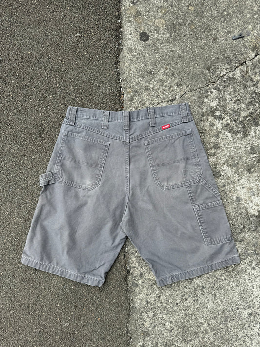 Grey Wrangler Carpenter Shorts