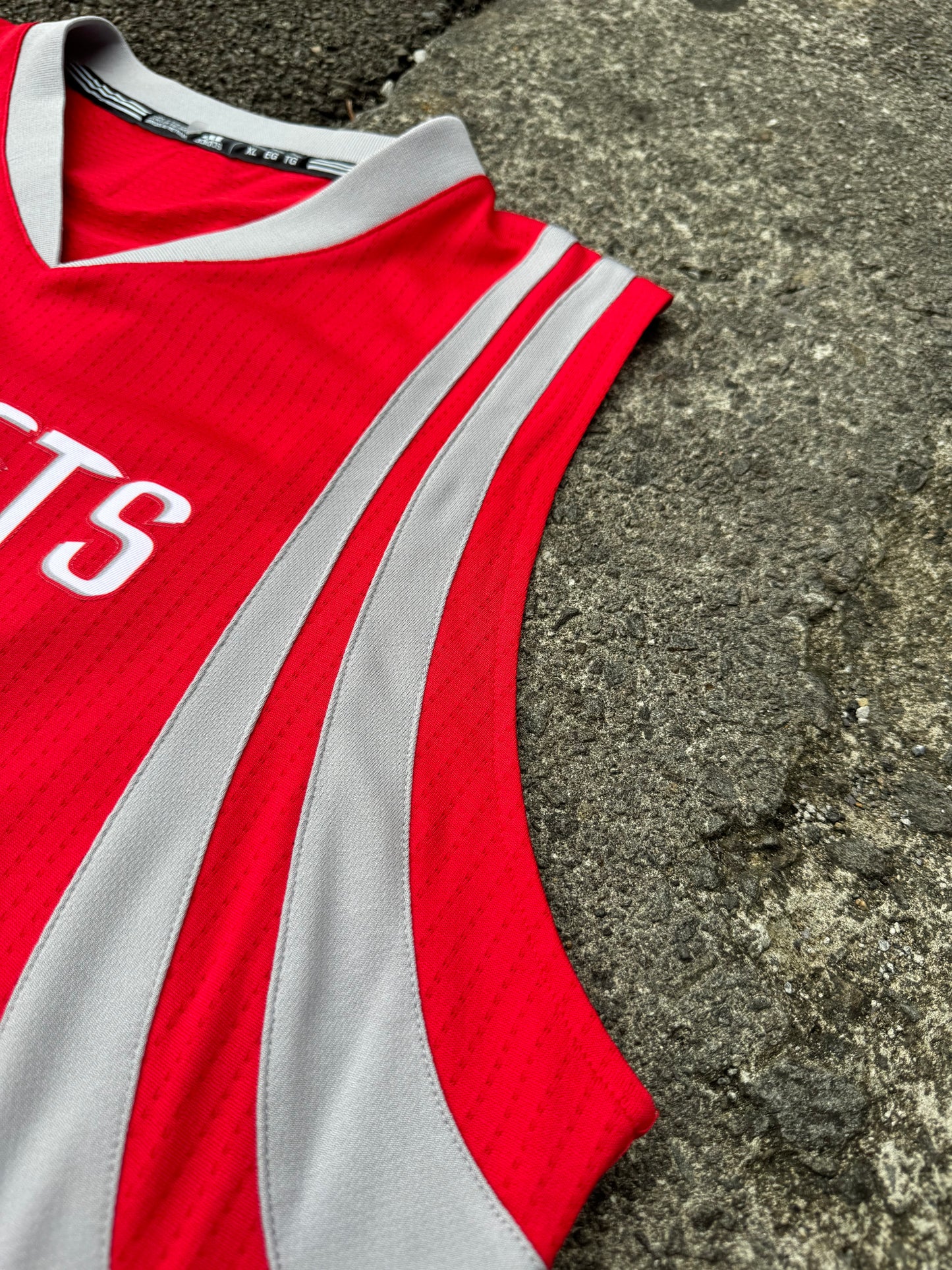 Red Adidas Rockets Harden NBA Jersey