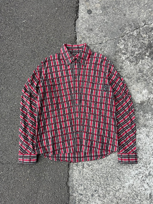 Off-White Check Flannel Shirt