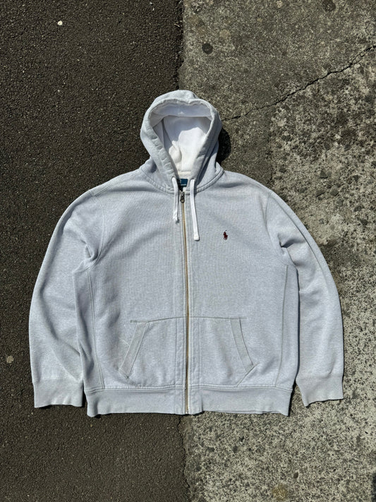 Vintage Grey Ralph Lauren Zip Up