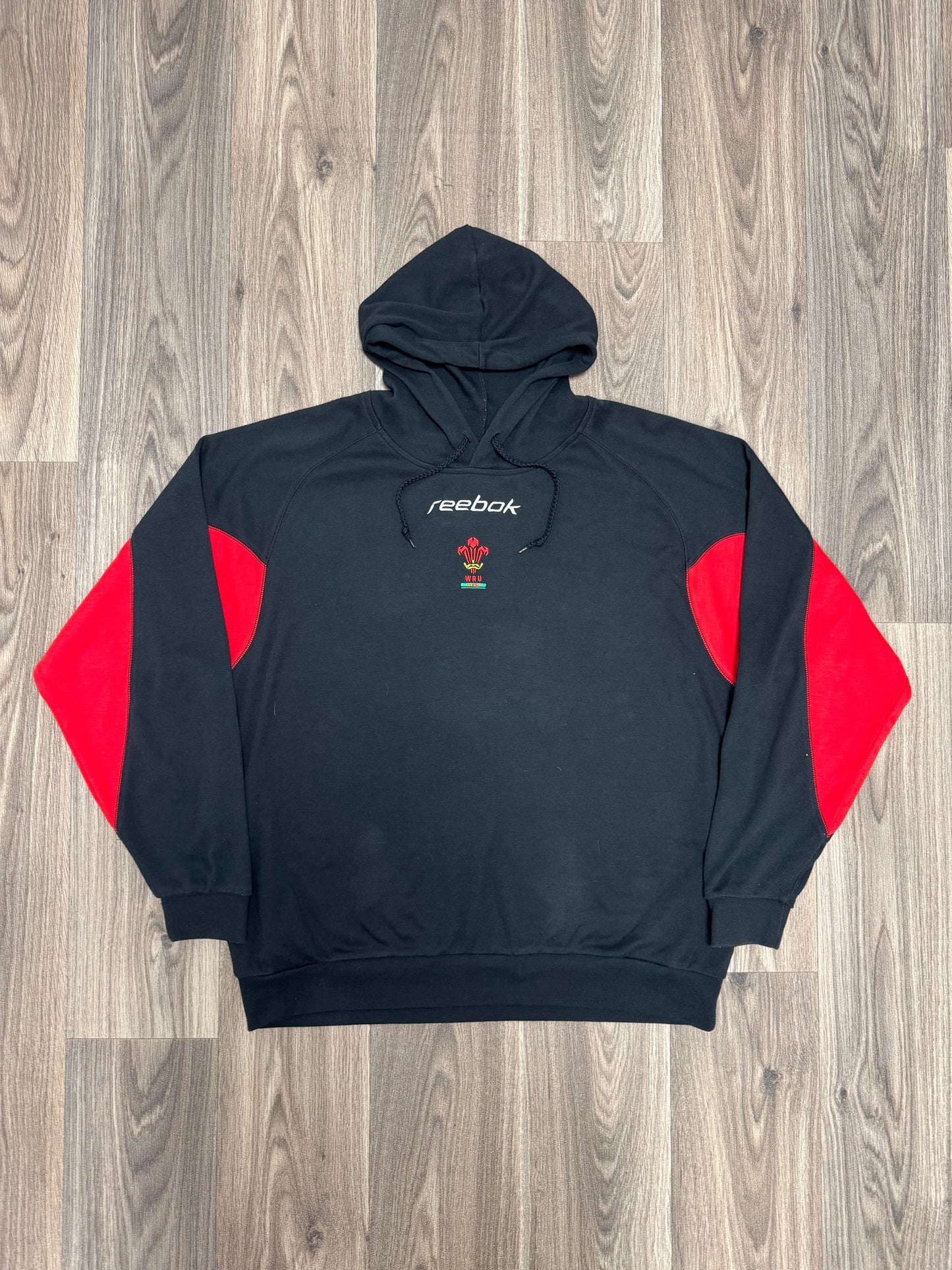 Wales WRU Embroidered Reebok Hoodie