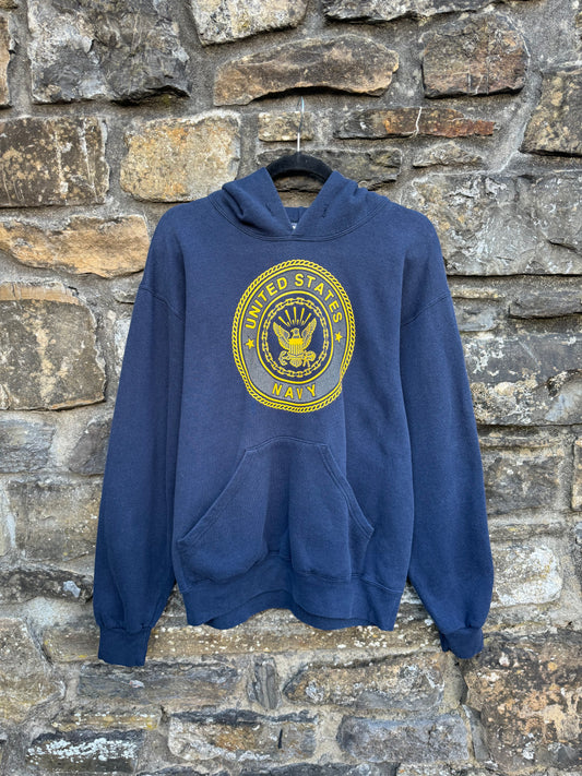 Vintage USA Navy Hoodie