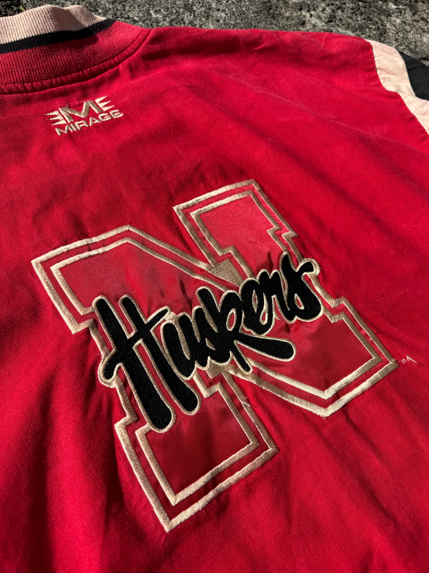 Vintage Nebraska Huskers Reversible Jacket