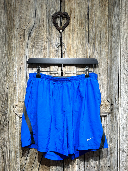 Blue Nike Dry-Fit Running Shorts