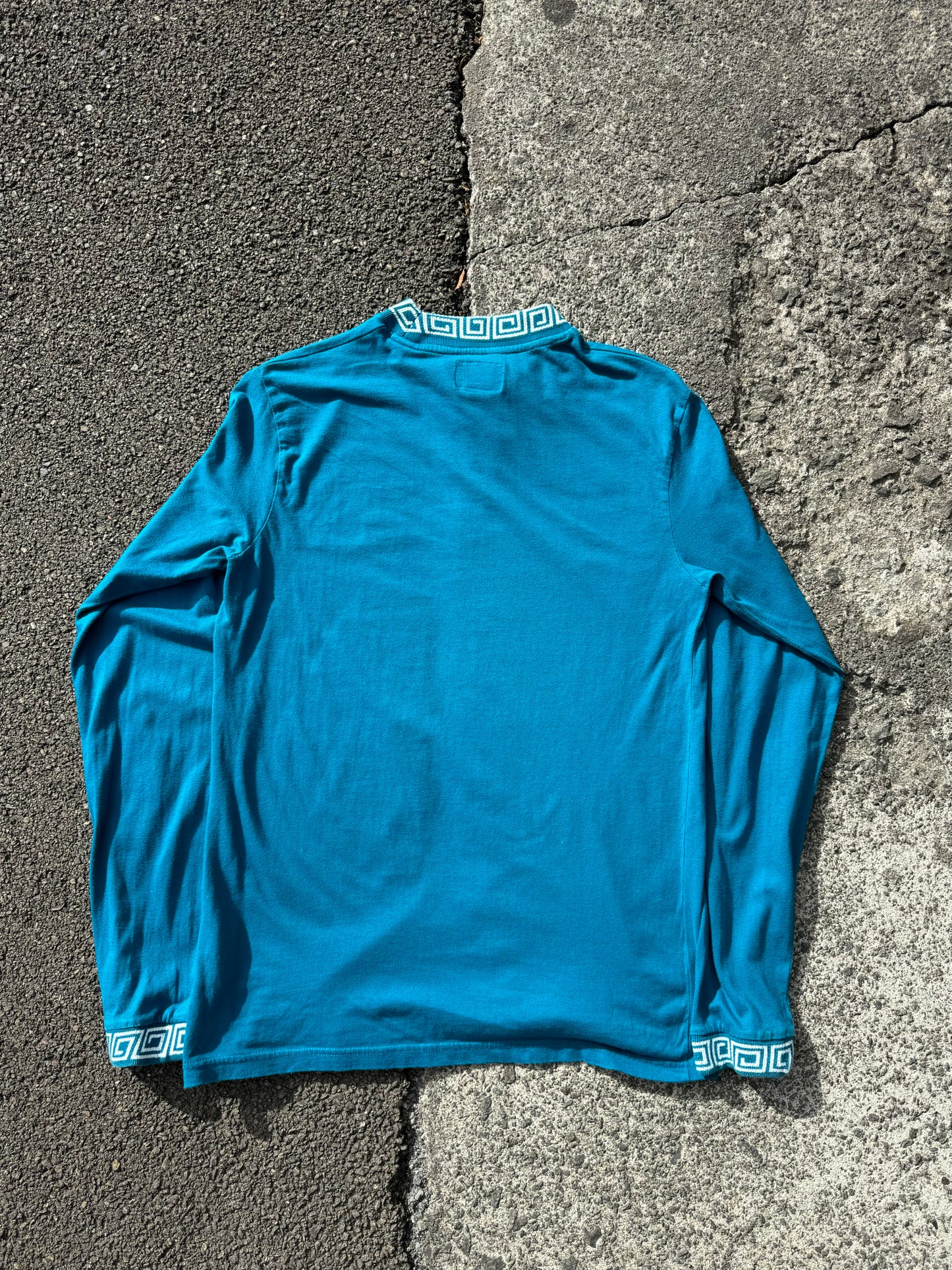 Stussy Teal Longsleeve Tee