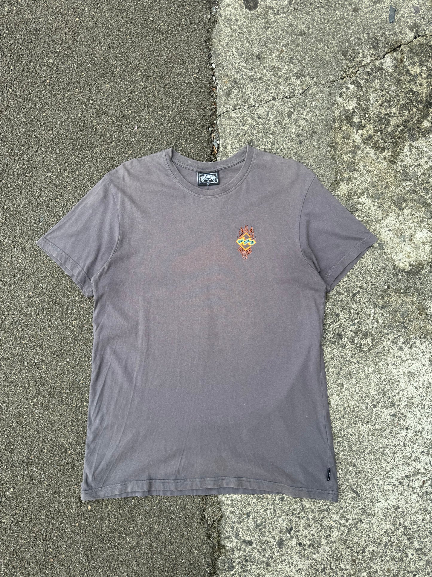 Charcoal Grey Billabong Spellout Tee