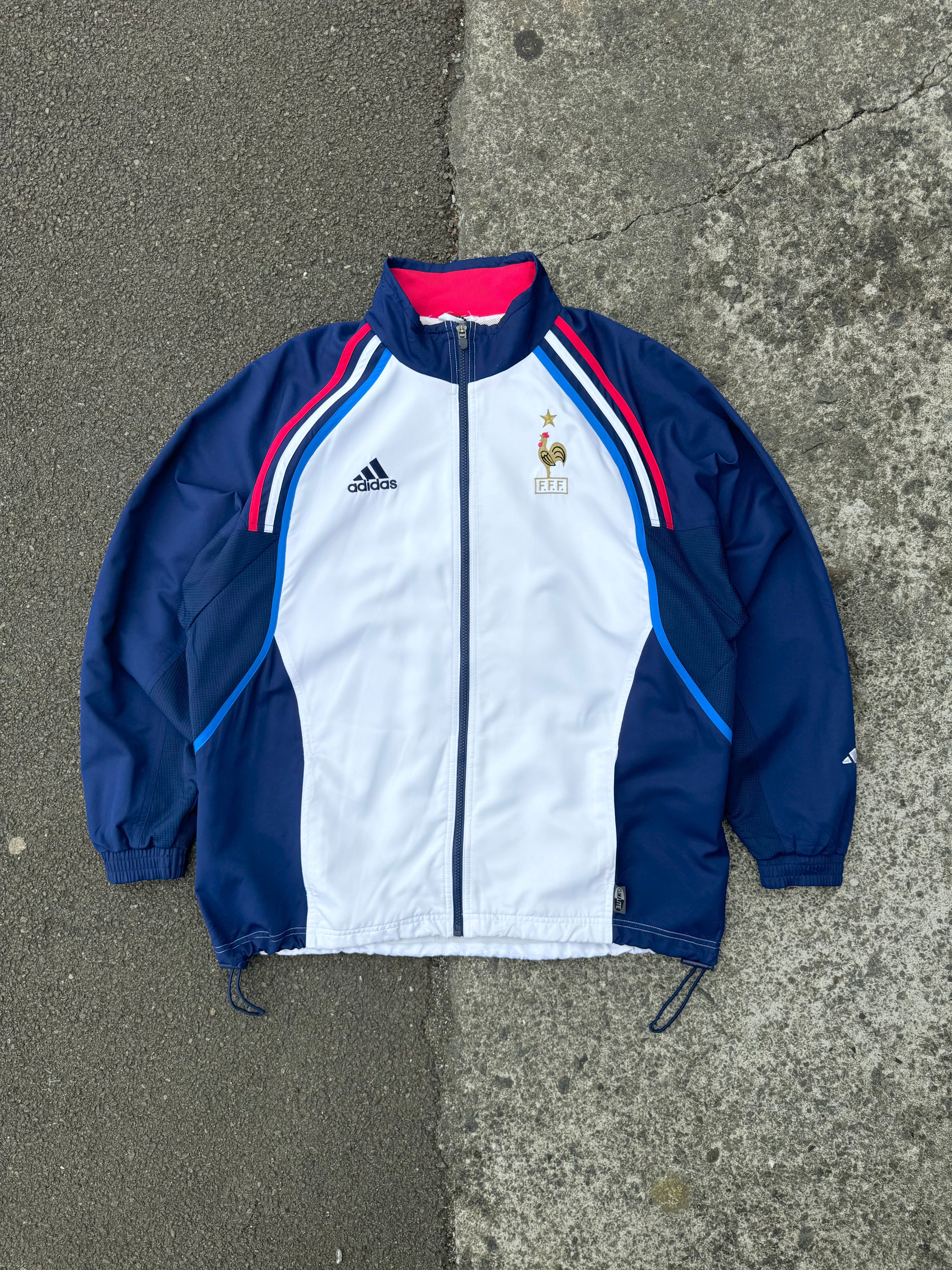 Adidas France Football Jacket Euros 2000 Urban Alley Vintage