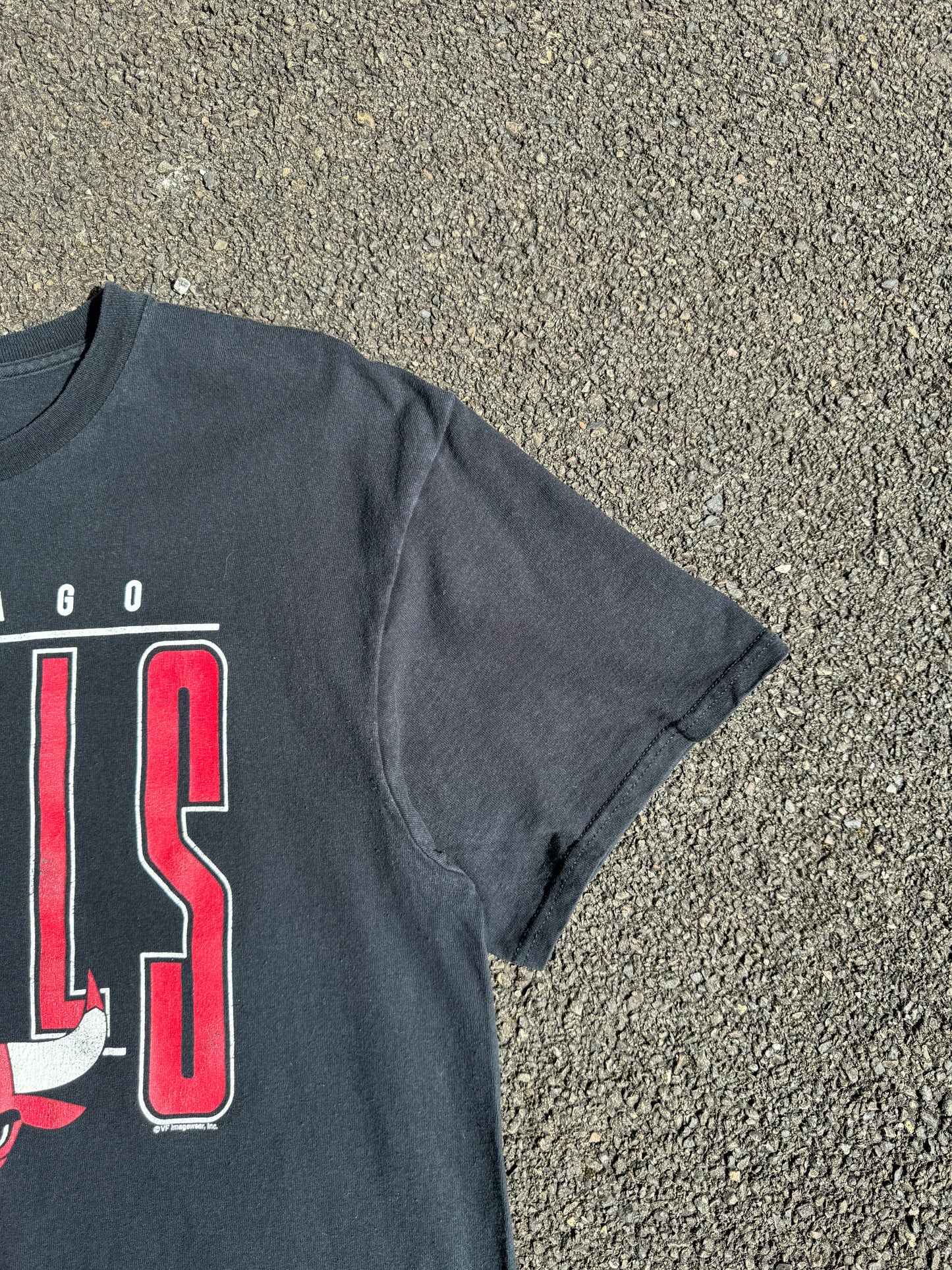 Black NBA Chicago Bulls Tshirt