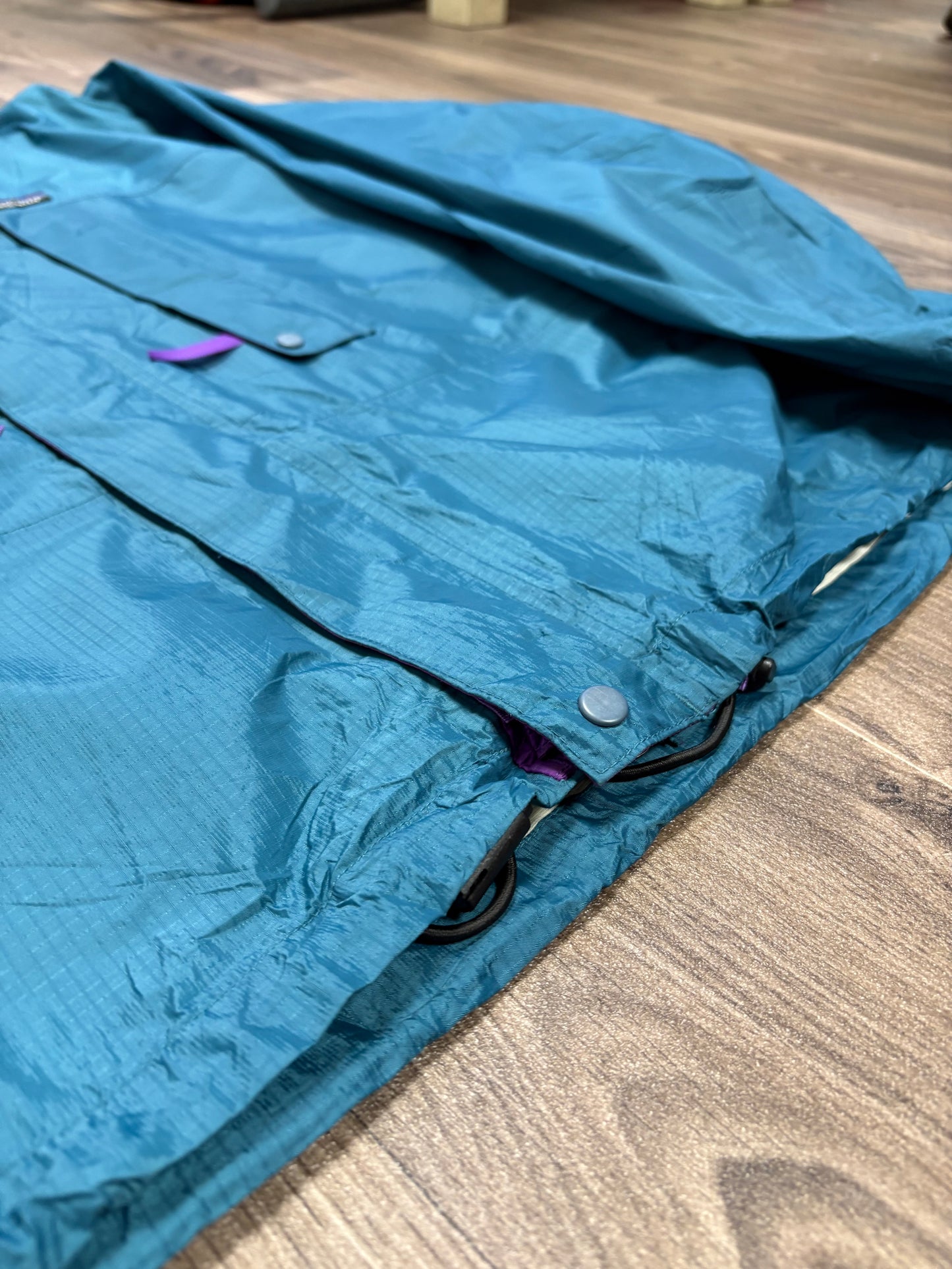 Patagonia Blue Rain Jacket