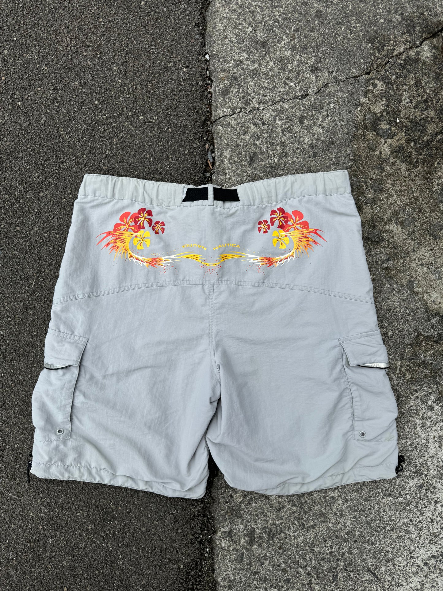 Grey Nautica Surf Shorts