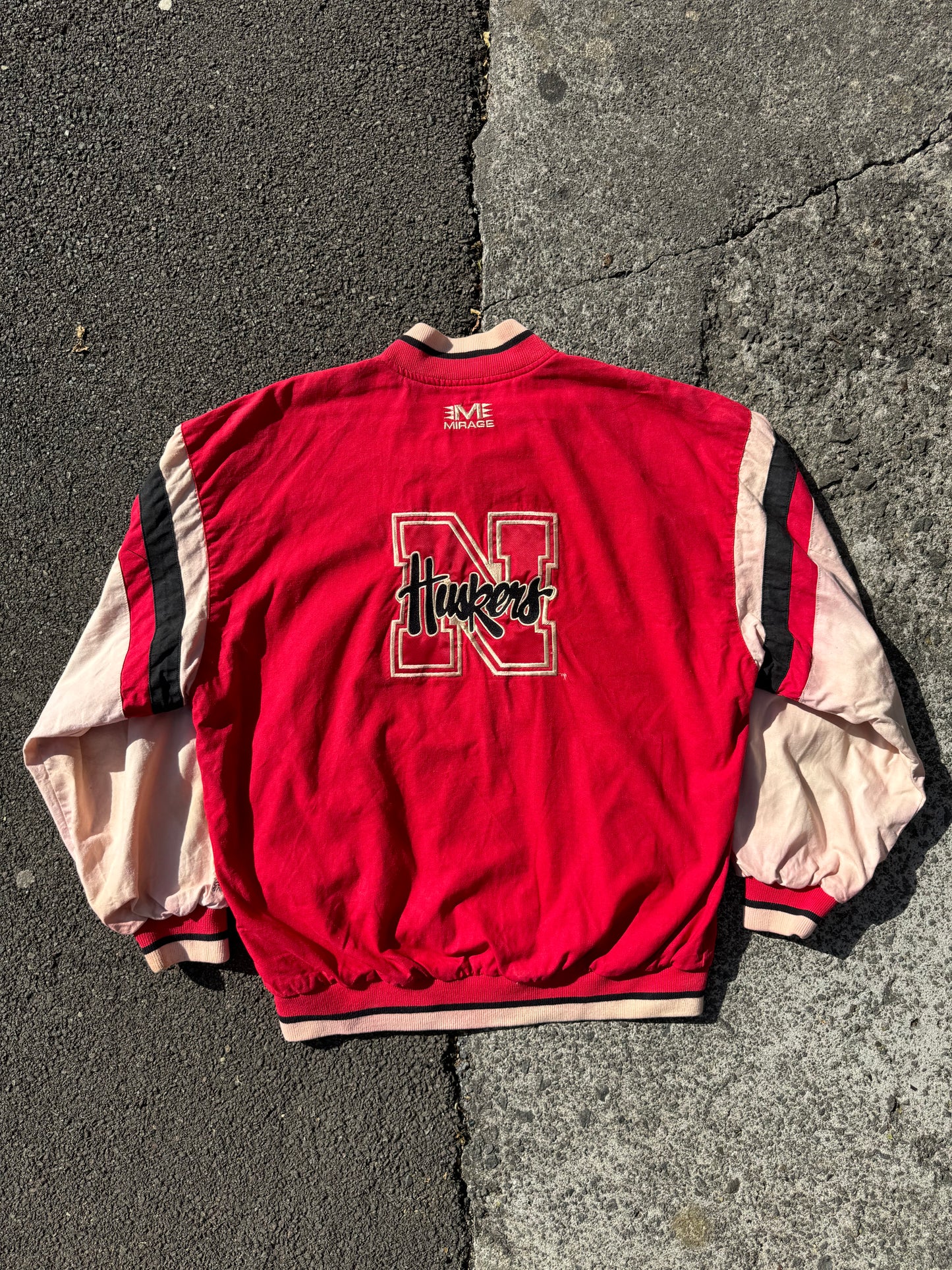 Vintage Nebraska Huskers Reversible Jacket