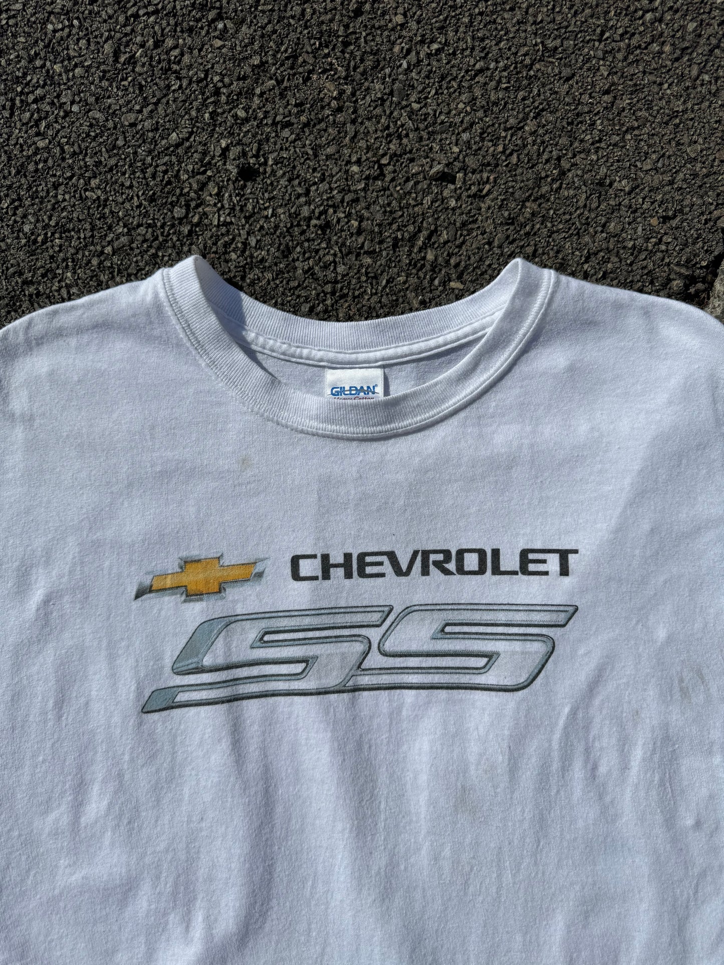 White Chevrolet SS Graphic Tee