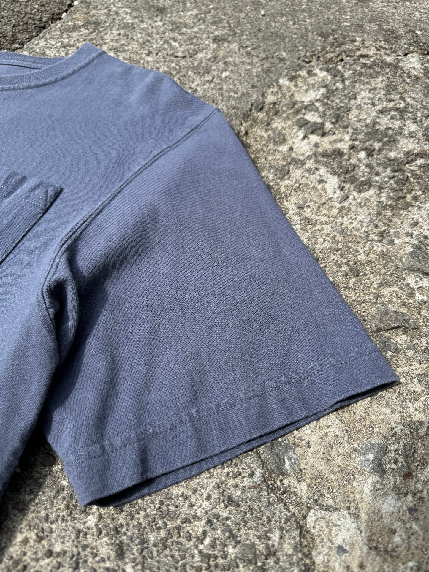 Vintage Blue Carhartt Pocket Tee