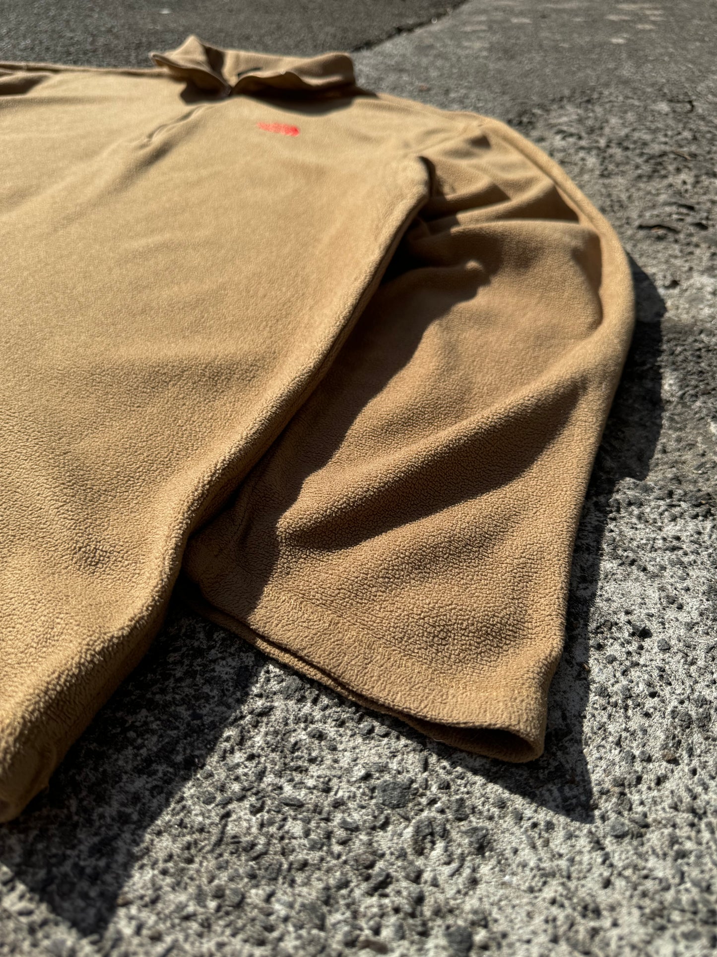 North Face Brown Lightweight Polartec Fleece