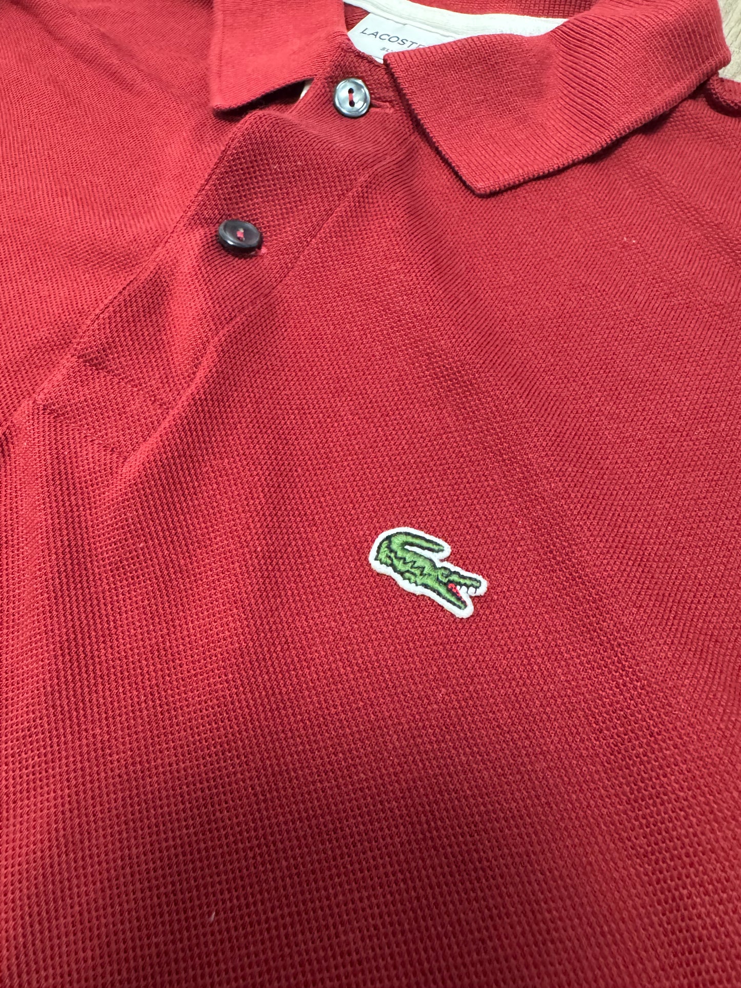 Lacoste Red Polo Shirt