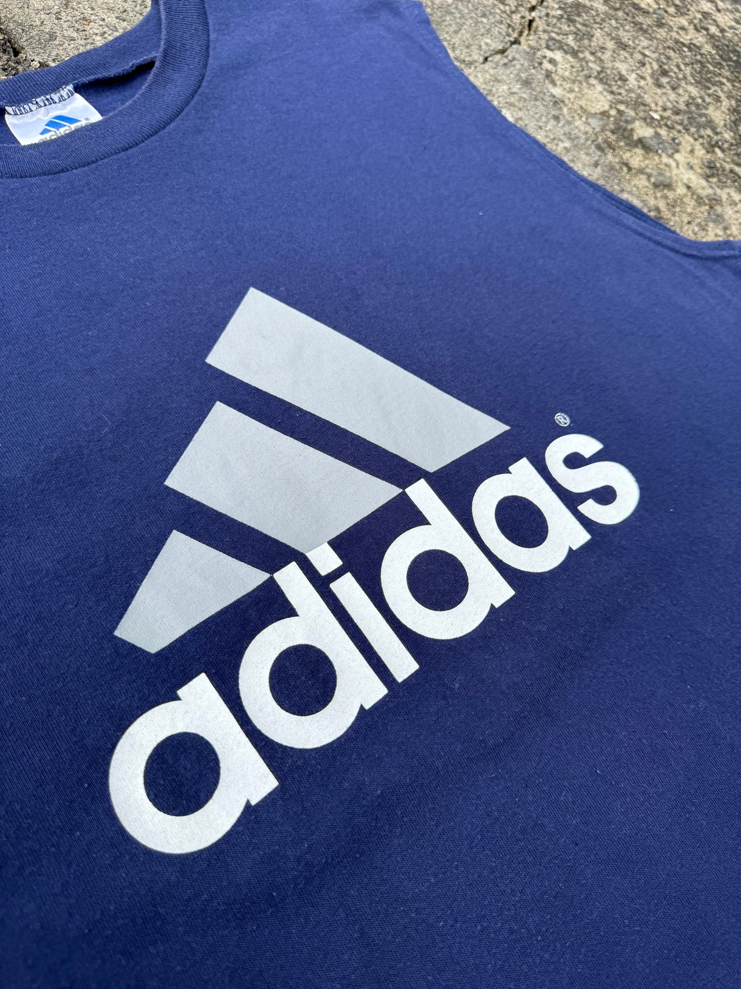 Vintage Adidas Navy Vest