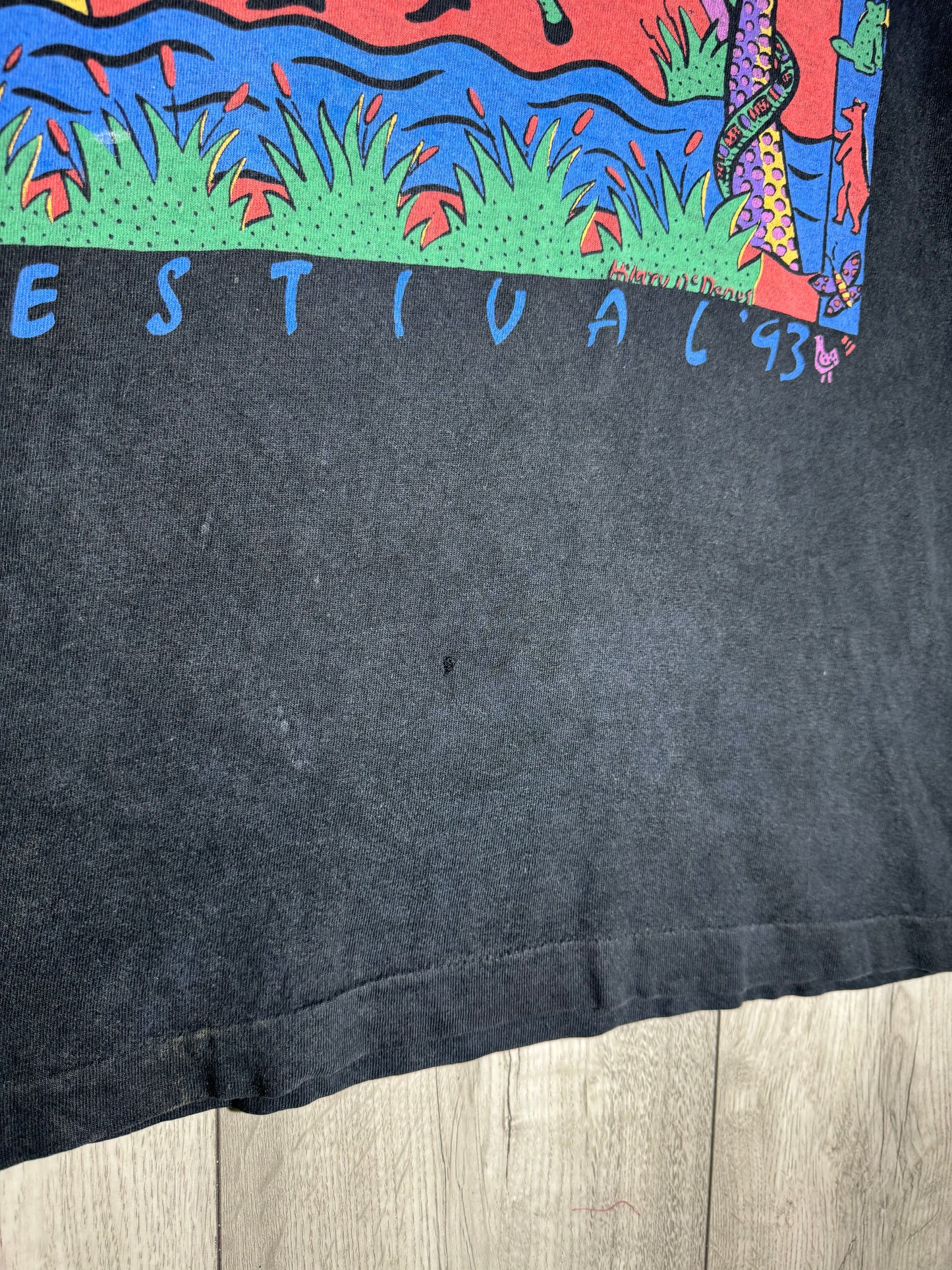 Original 1993 Glastonbury Festival Longsleeve Tshirt