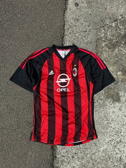 Black A.C Milan Adidas Football Shirt