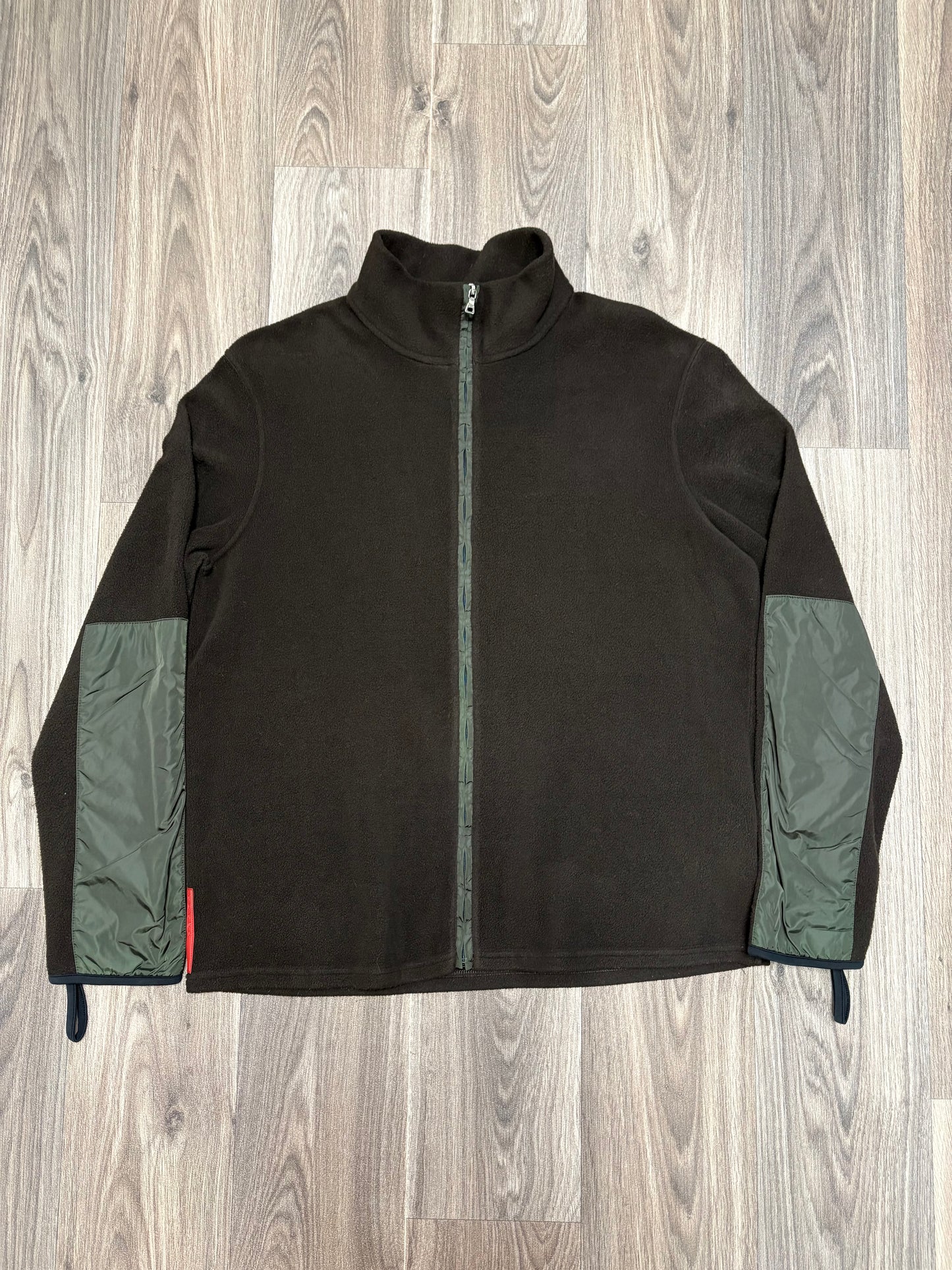 Vintage Prada Brown Zip Fleece