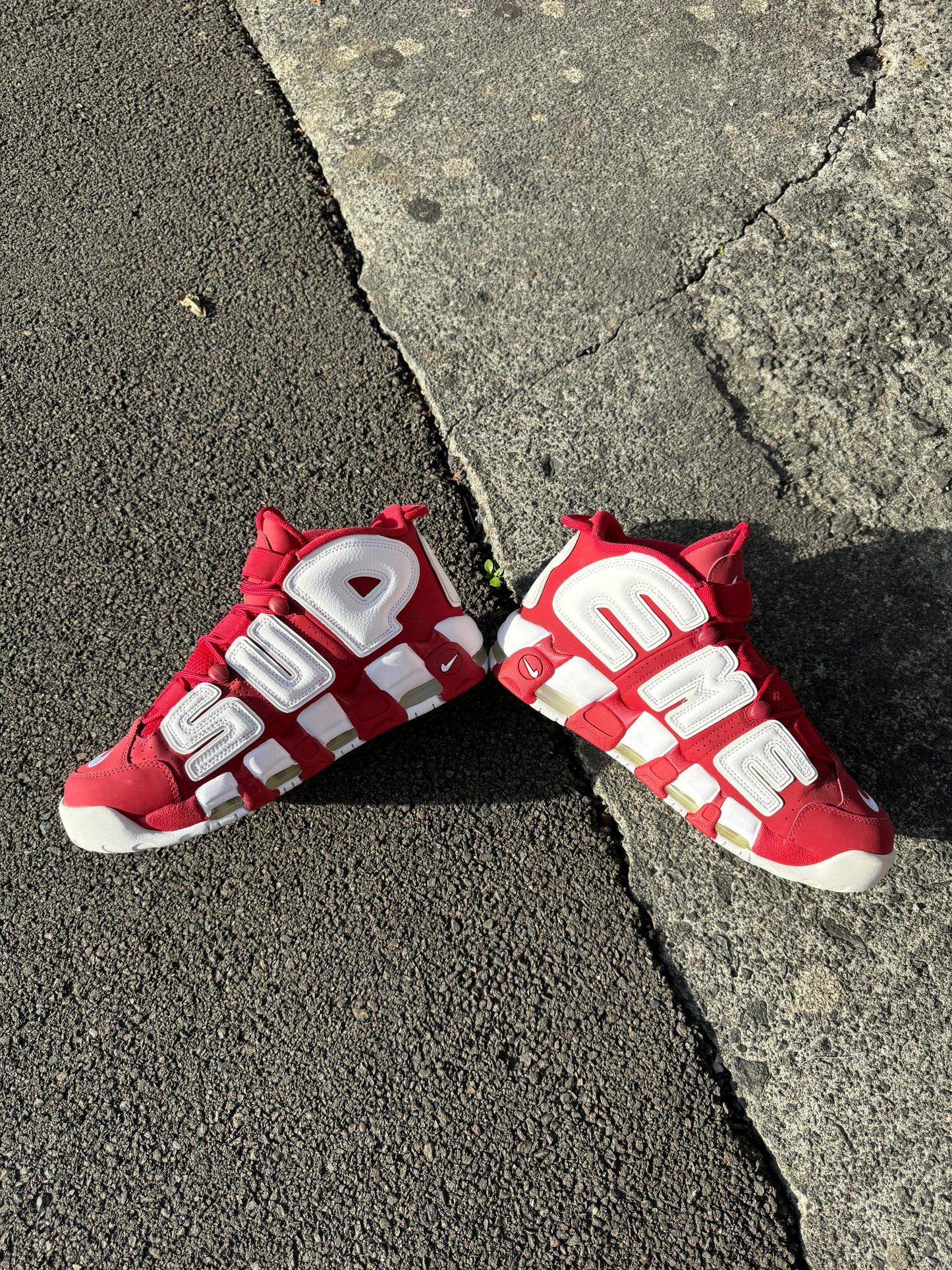 Supreme x Nike Uptempo - Red