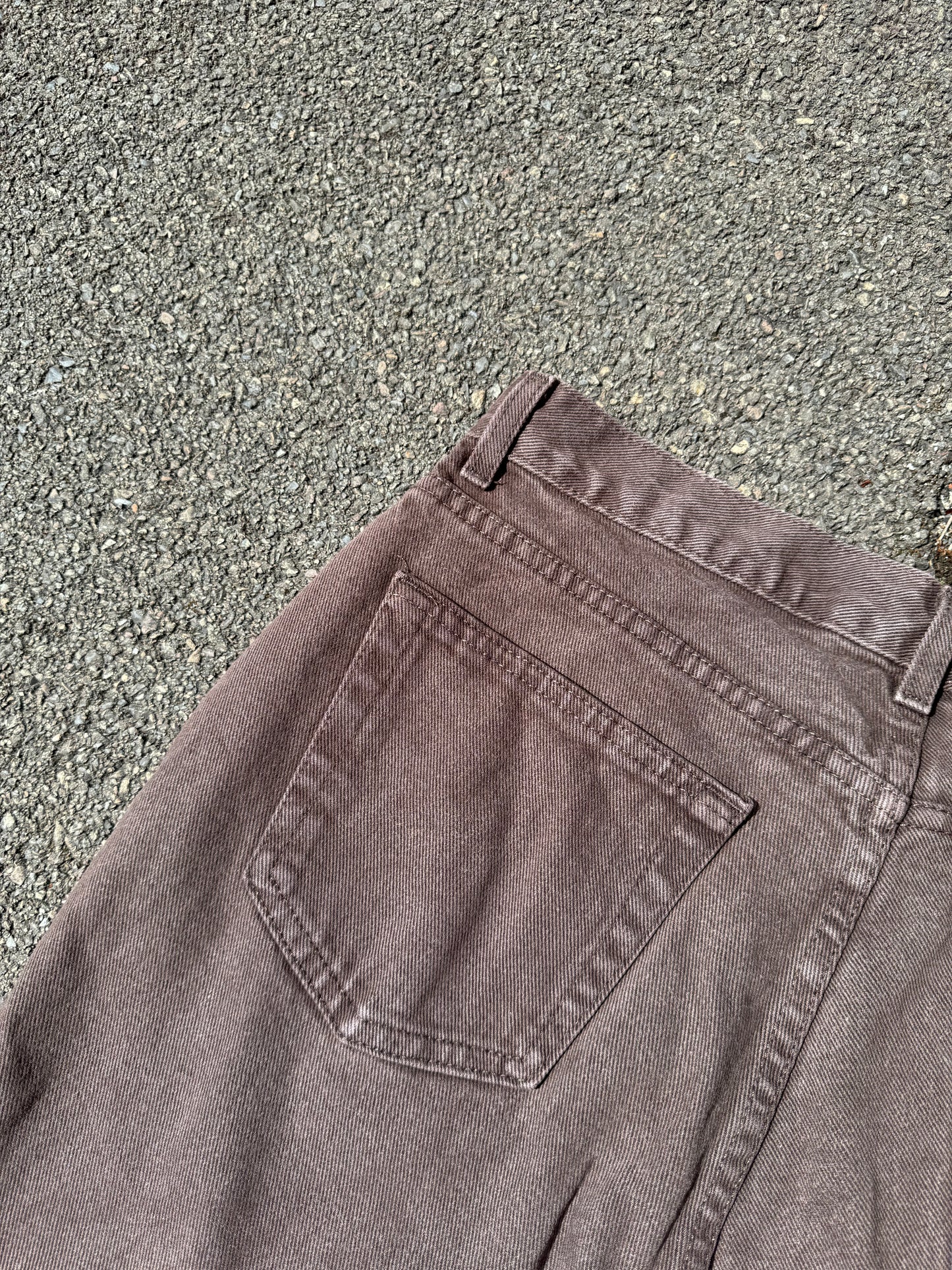 Brown Kirkland Denim Jorts