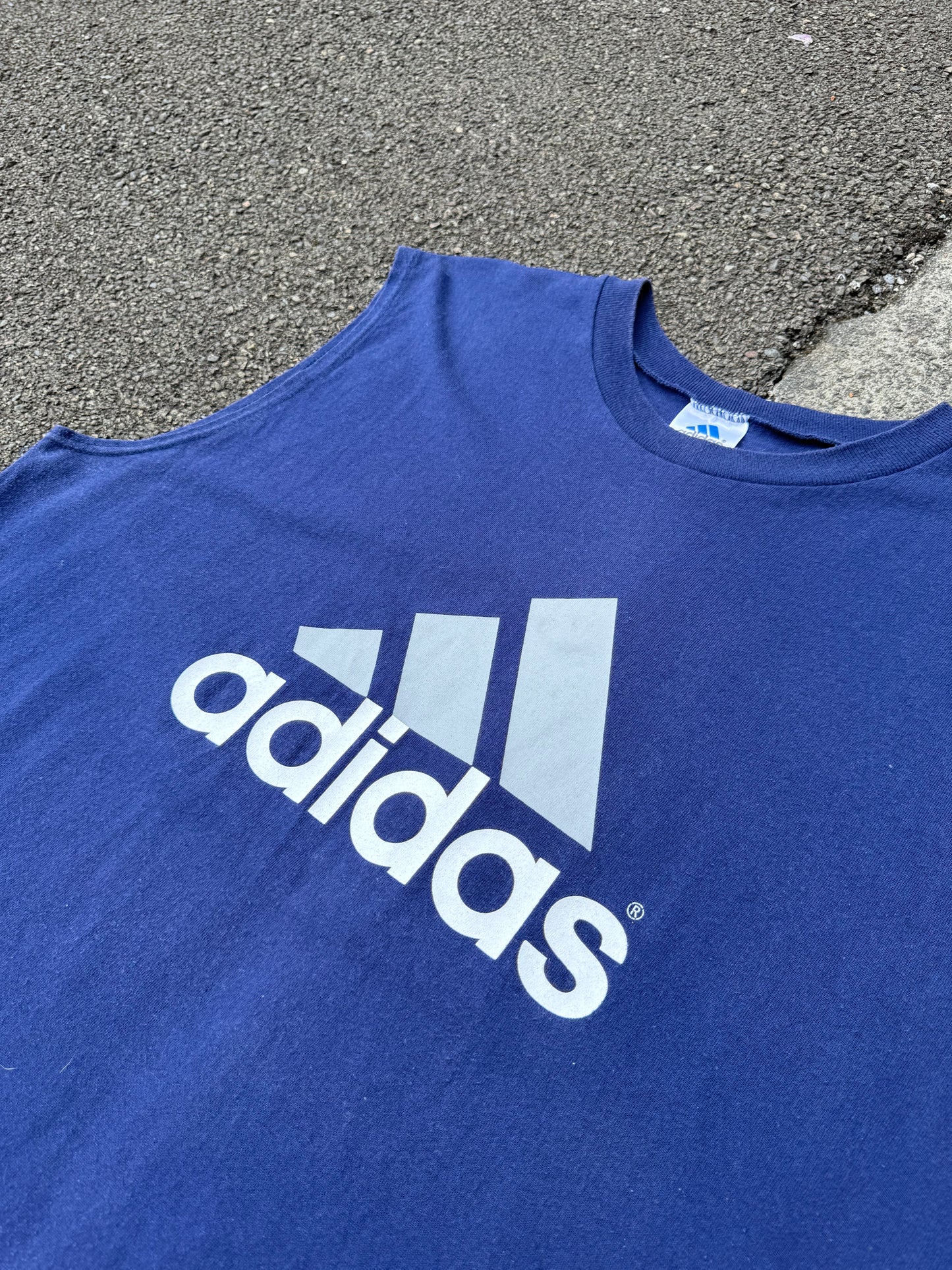 Vintage Adidas Navy Vest