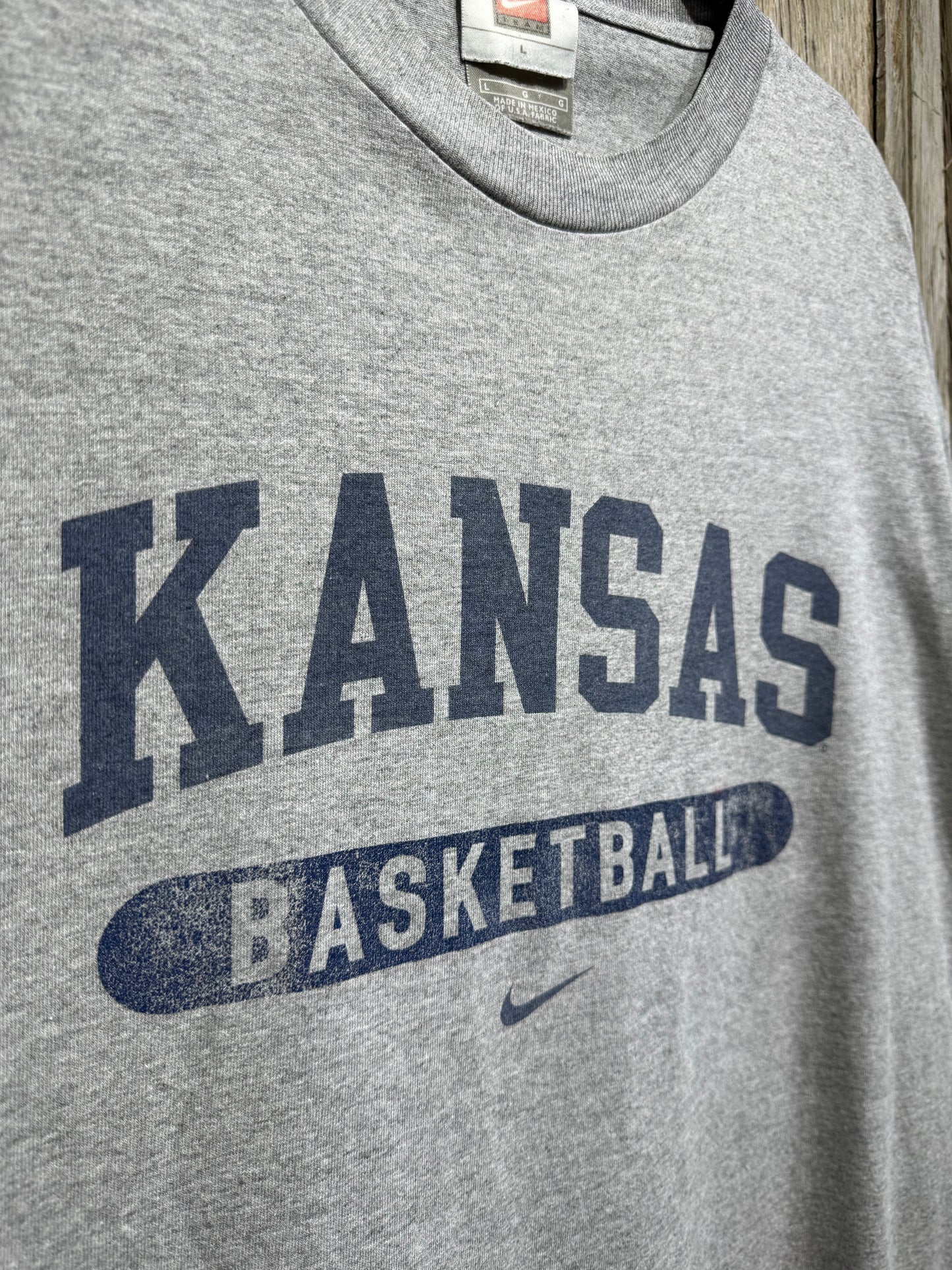 Vintage Nike Kansas Basketball Tee