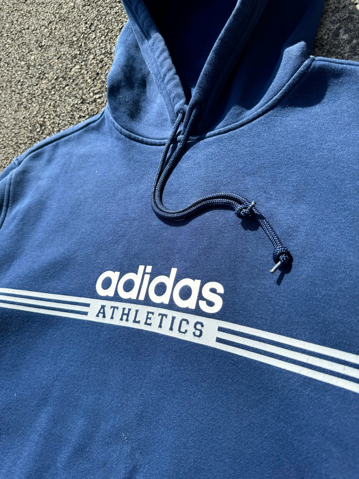 Navy Adidas Athletics Hoodie