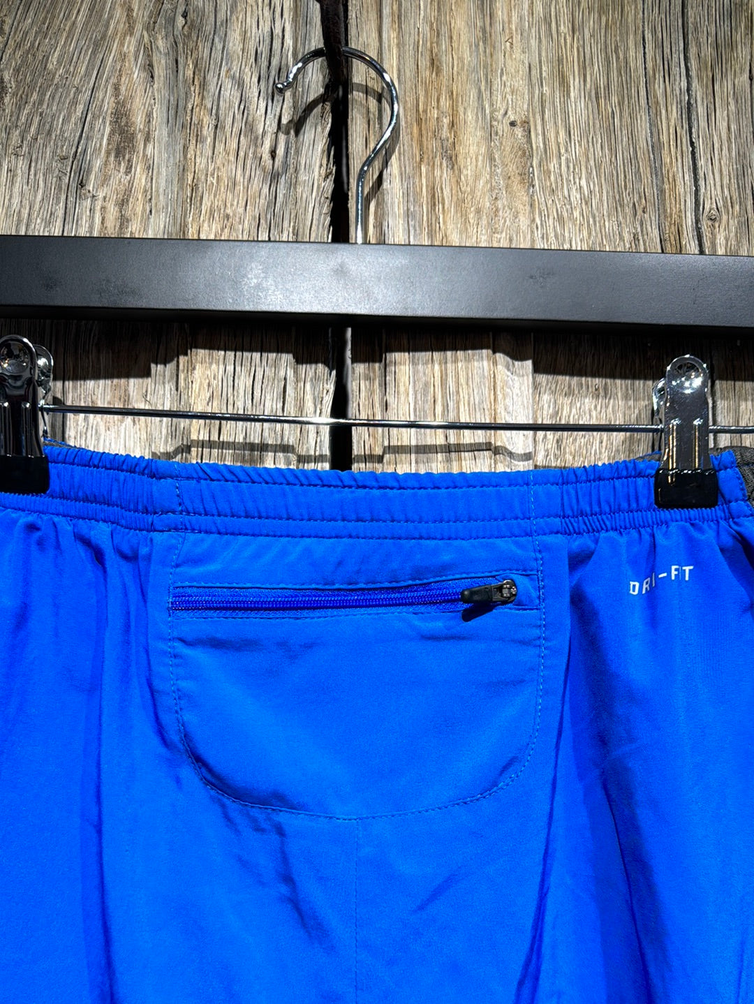 Blue Nike Dry-Fit Running Shorts