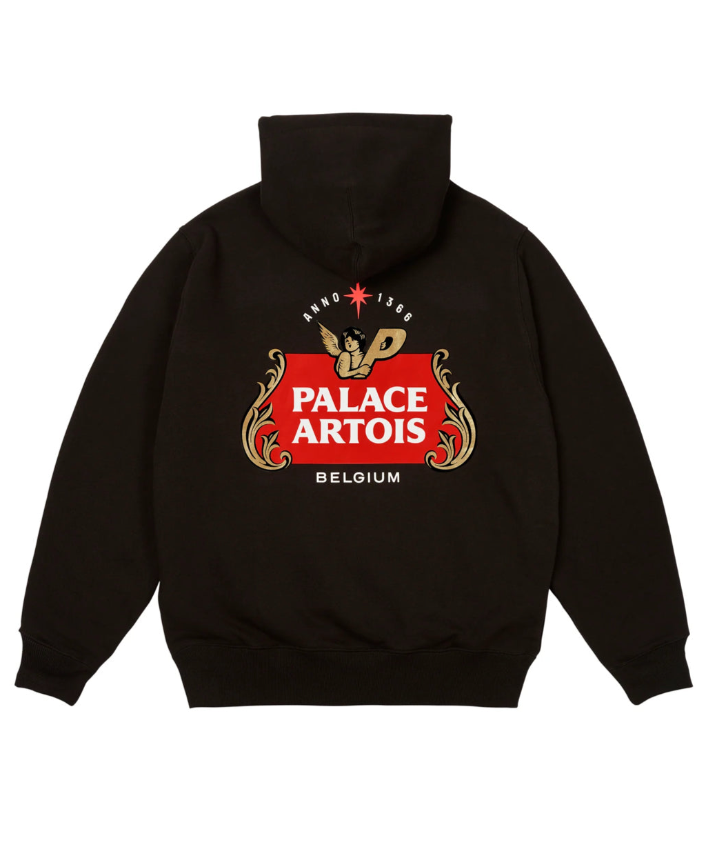 Palace x Stella Artois Hoodie  - Black