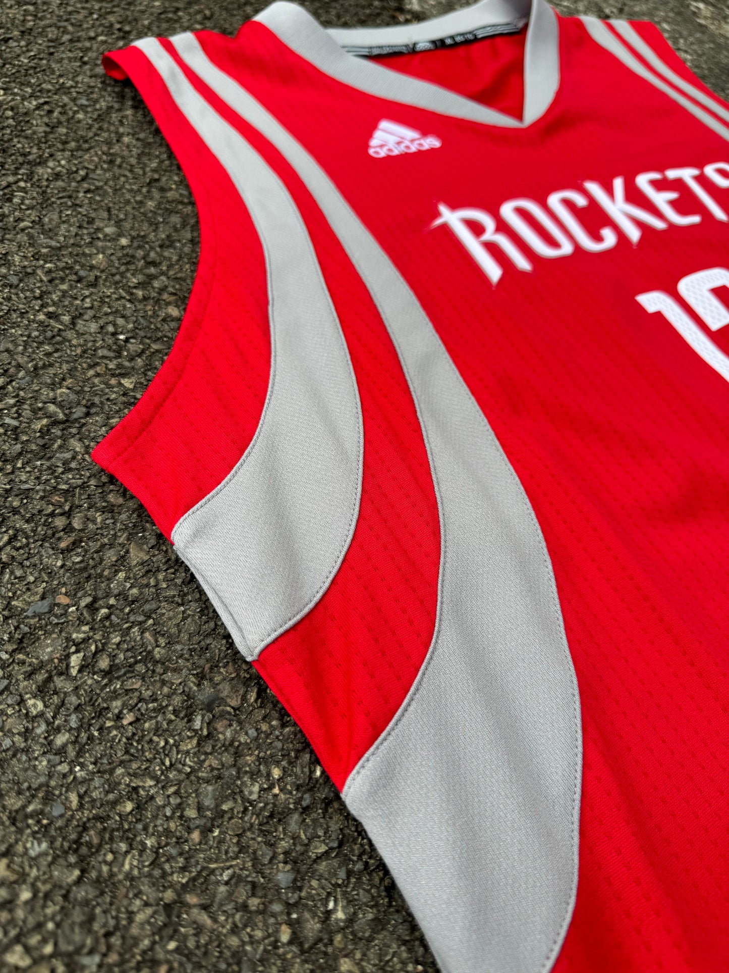 Red Adidas Rockets Harden NBA Jersey