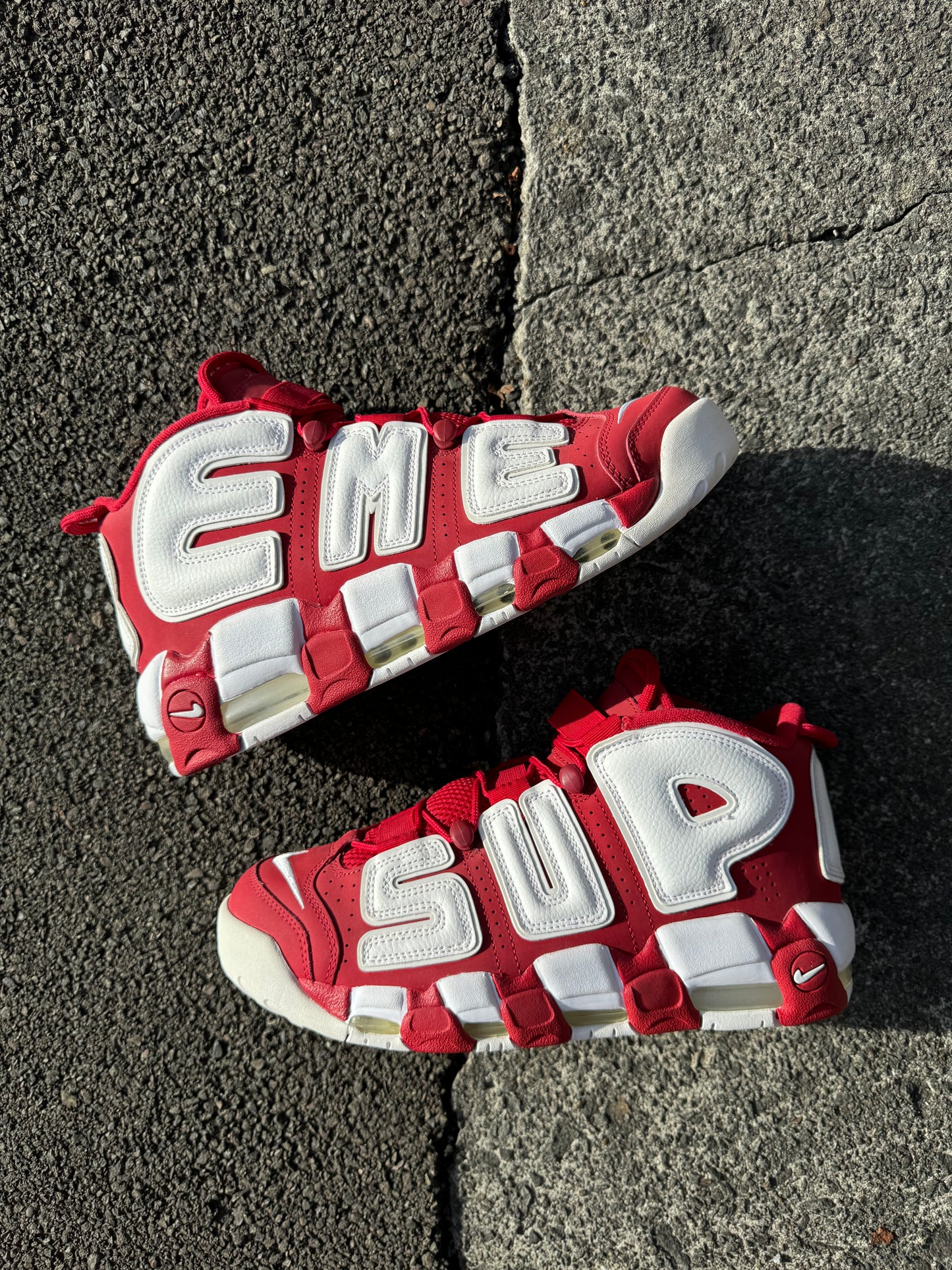 Supreme x Nike Uptempo - Red