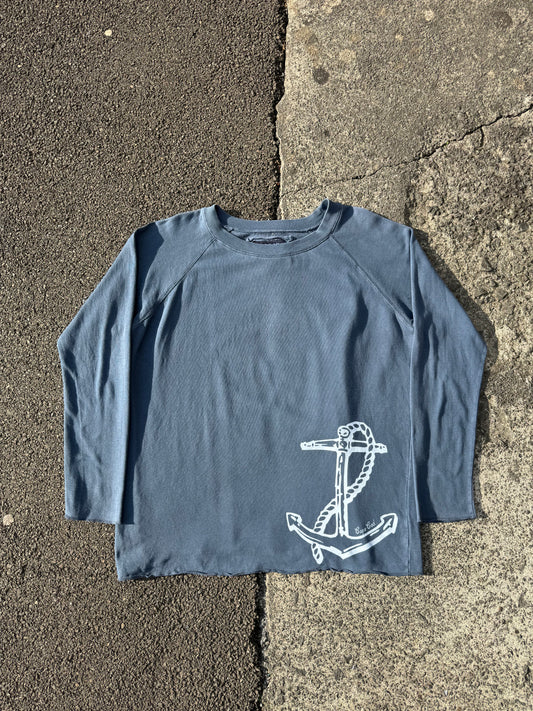 Navy Blue Cape Cod Anchor Sweatshirt