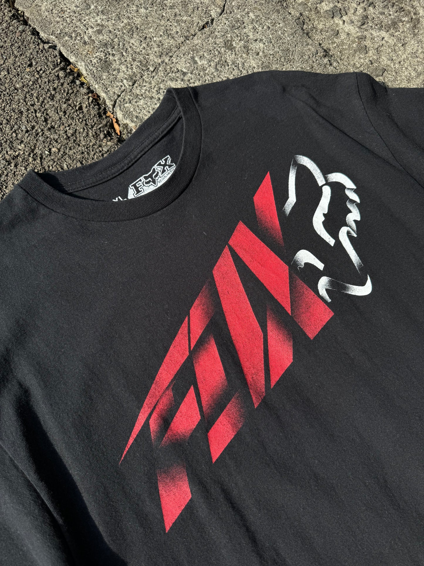 Fox Racing Black Motion Graphic Tee