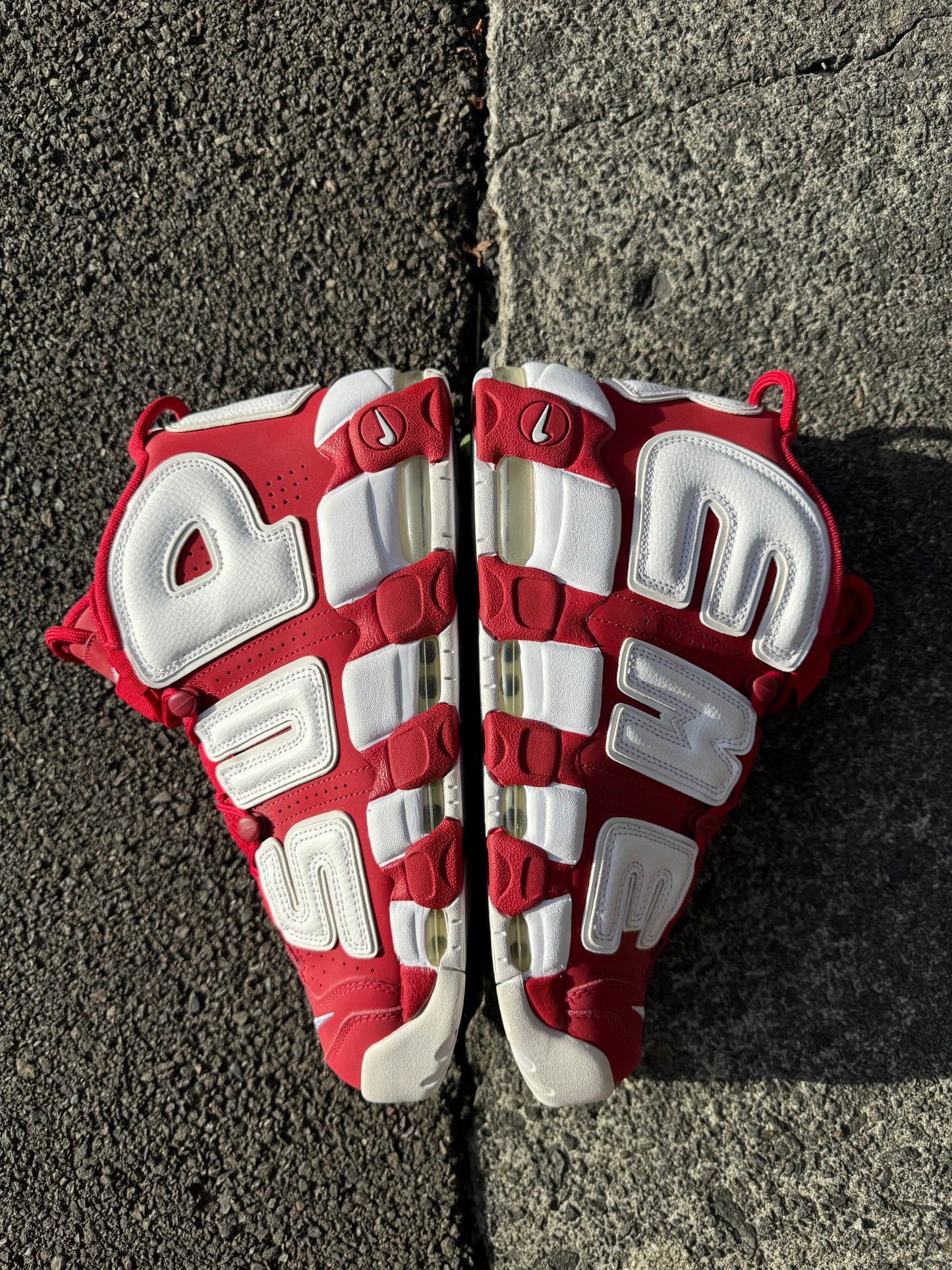 Supreme x Nike Uptempo - Red