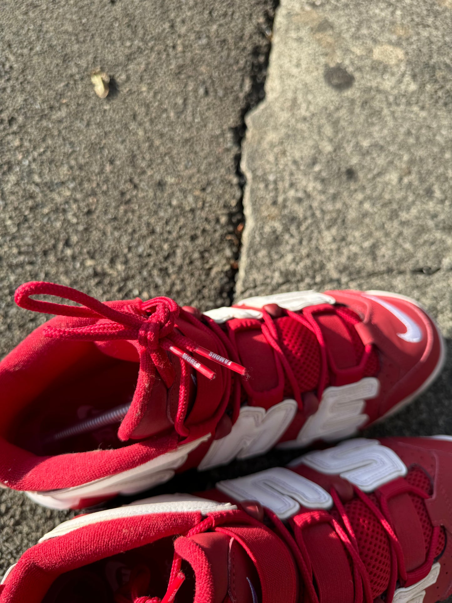 Supreme x Nike Uptempo - Red