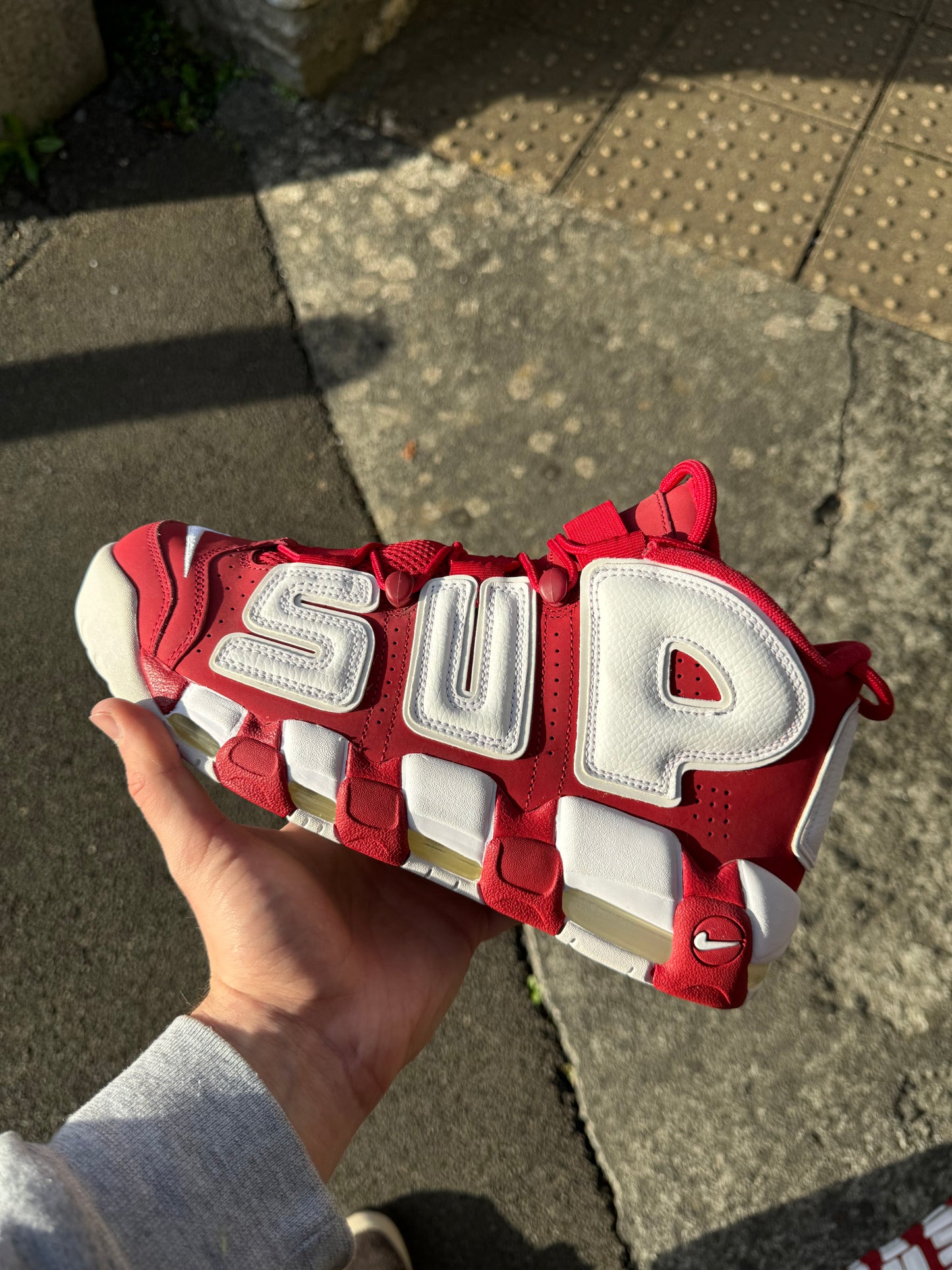 Supreme x Nike Uptempo - Red