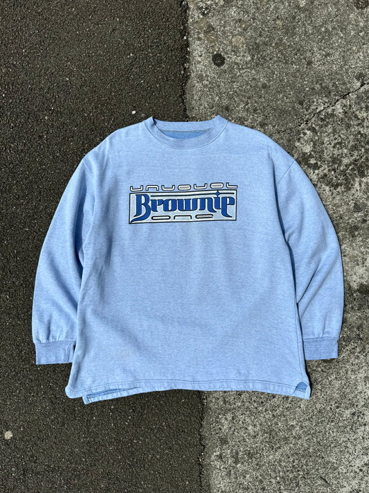 Blue Unusual One Brownie Sweatshirt