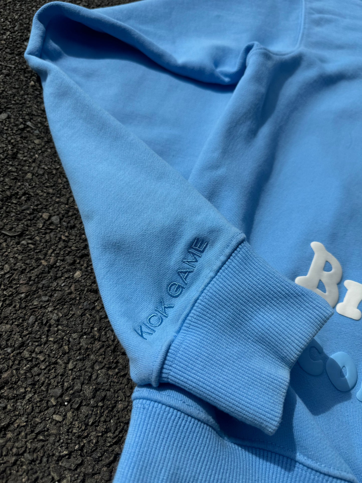 Broken Planet x Kick Game Blue Hoodie