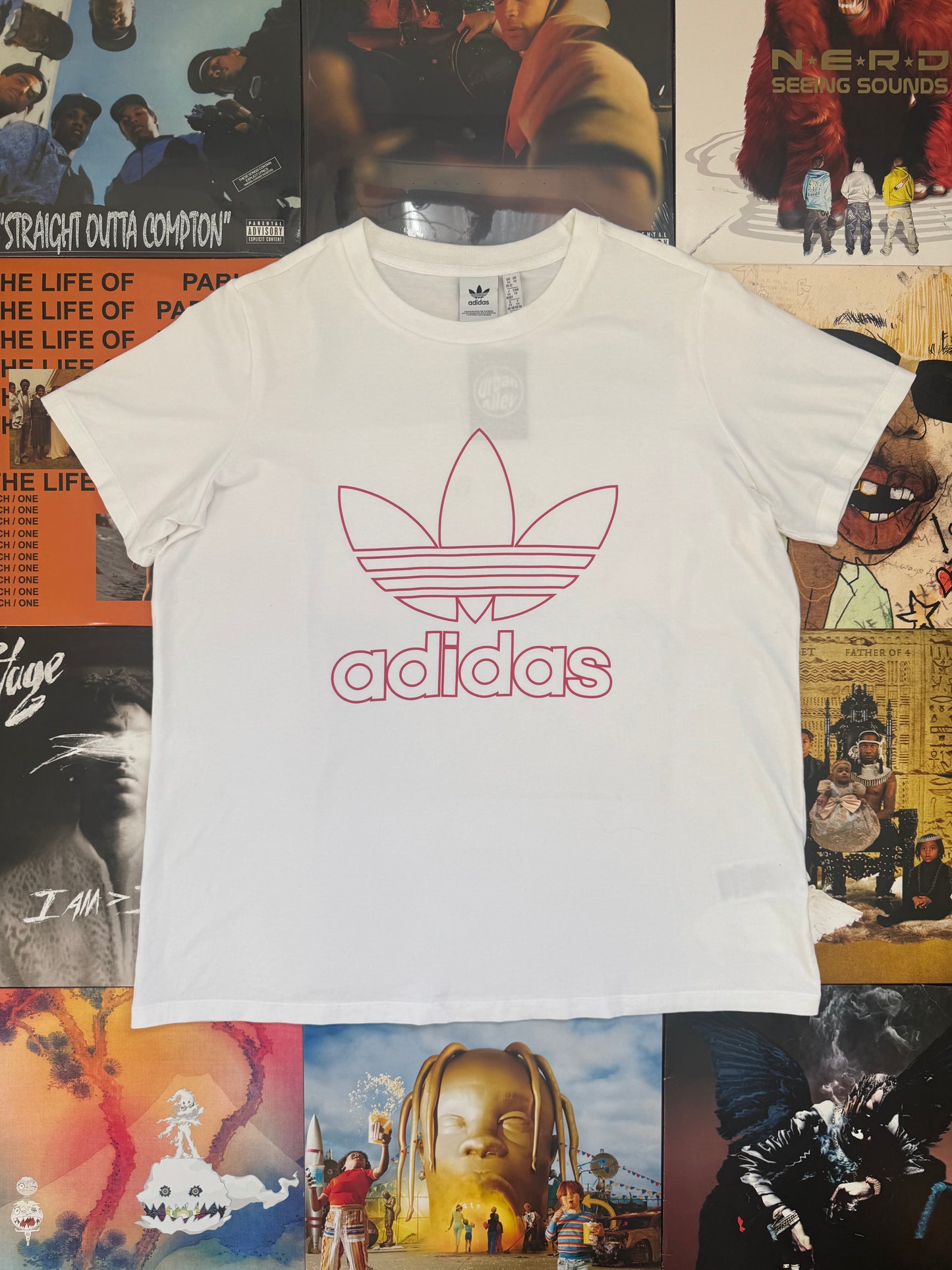 Retro Adidas Logo Tee