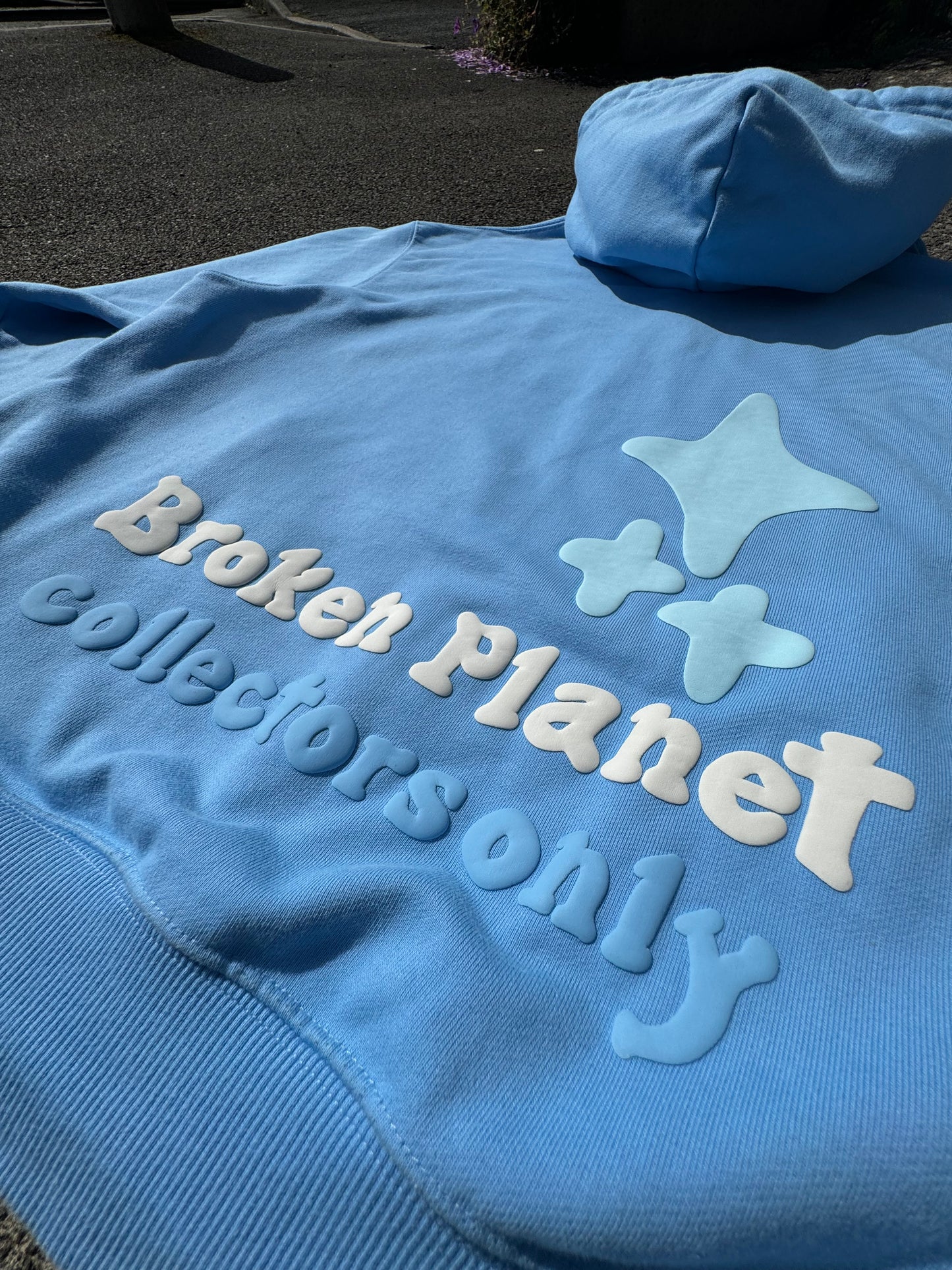 Broken Planet x Kick Game Blue Hoodie