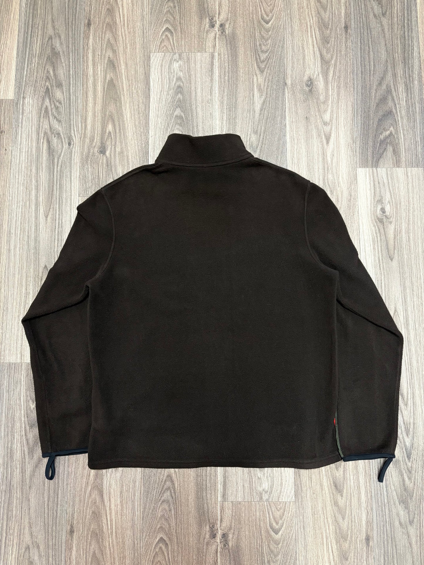 Vintage Prada Brown Zip Fleece