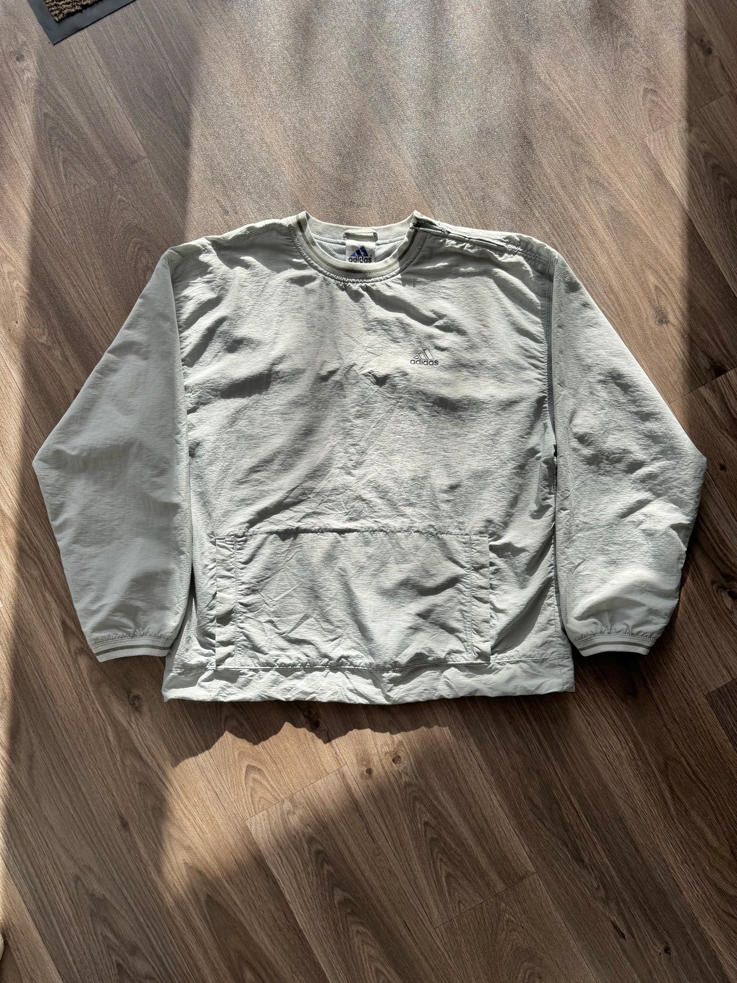 Vintage Adidas Shoulder Zip Sweat