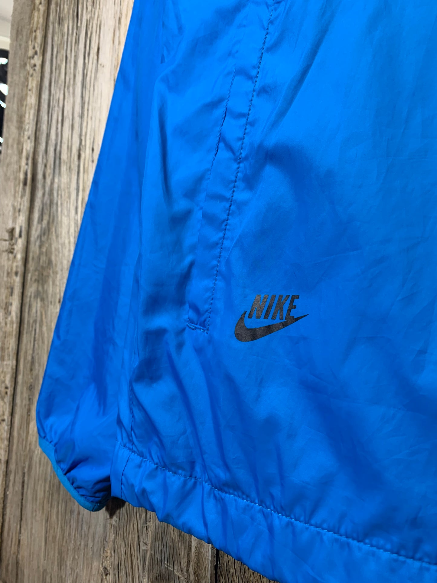 Vintage Blue Nike AW10 Coach Jacket