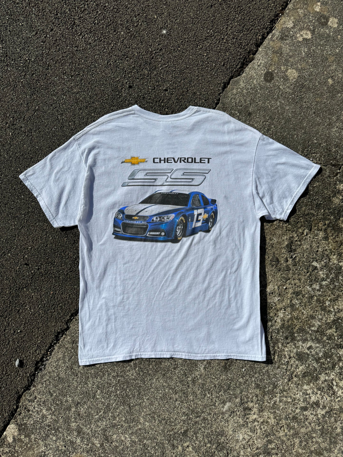 White Chevrolet SS Graphic Tee