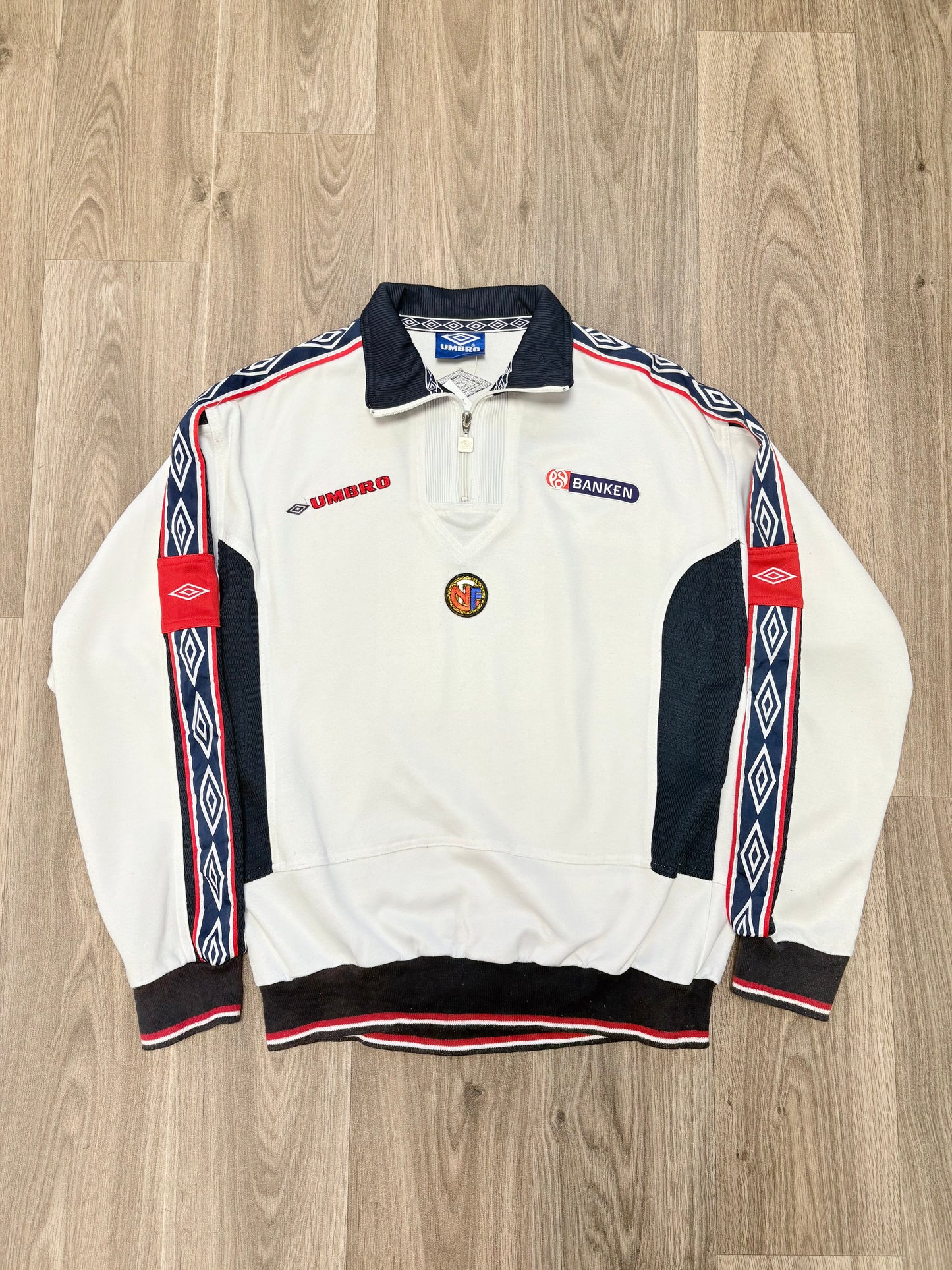 Vintage Umbro Norway Football Track Jacket