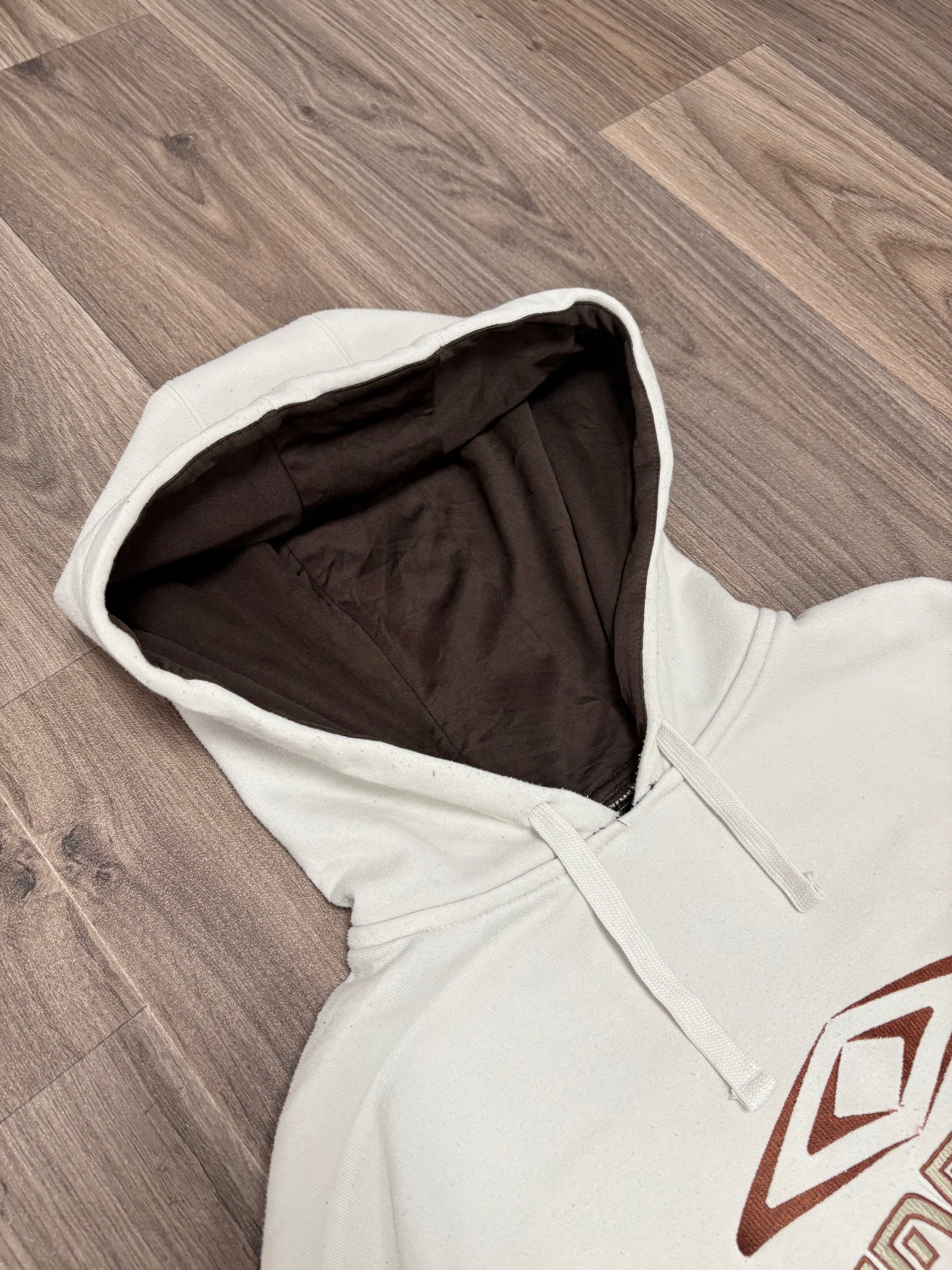 White Brown Umbro Hoodie