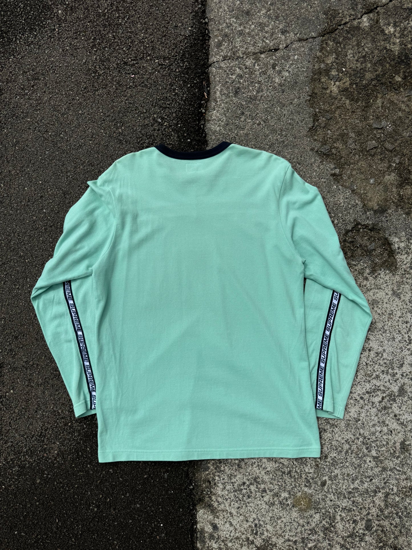 Supreme Aqua Blue Longsleeve Top